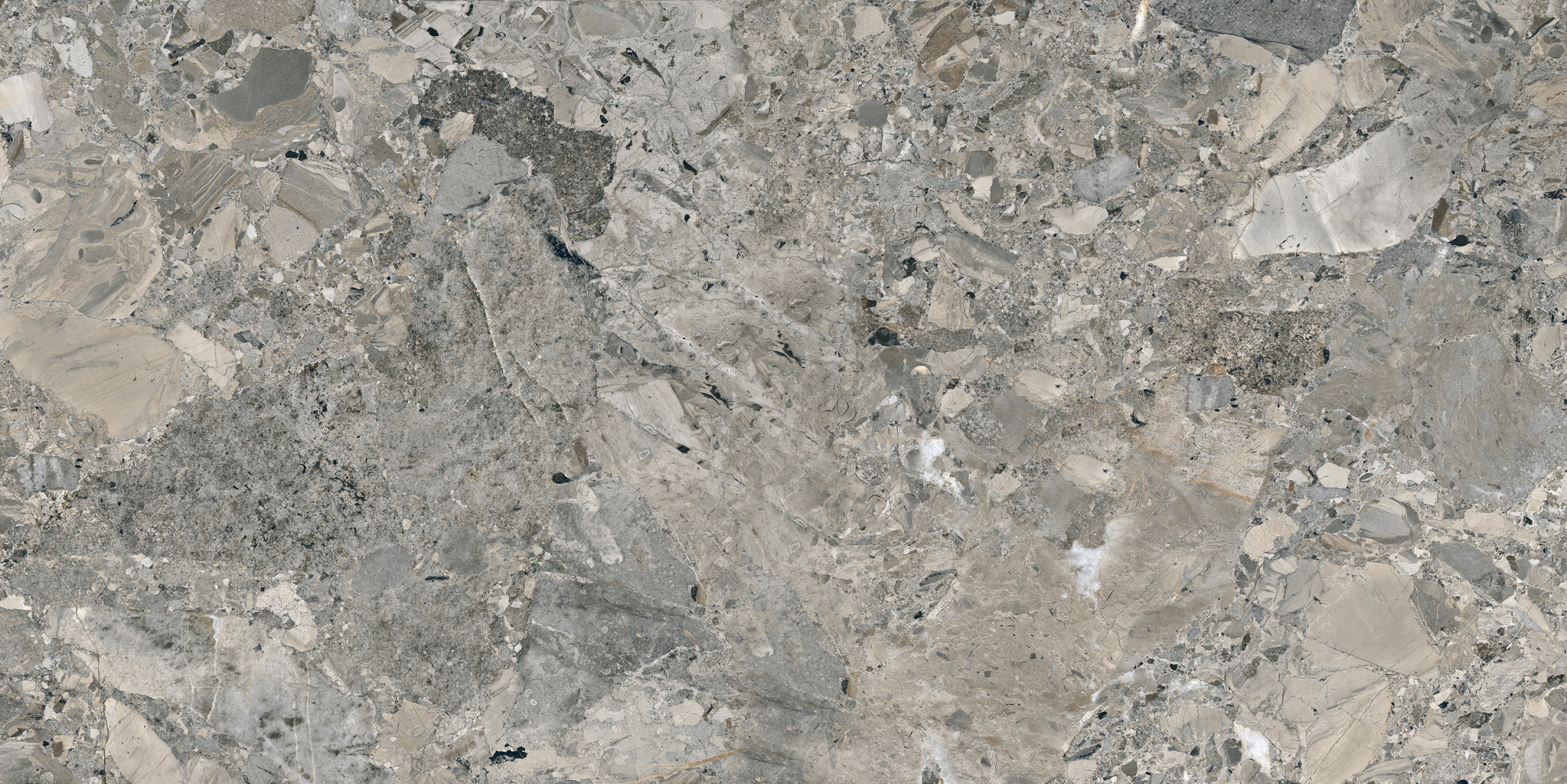 Керамогранит Ennface Industrial Granite Dark Matt 60x120 см