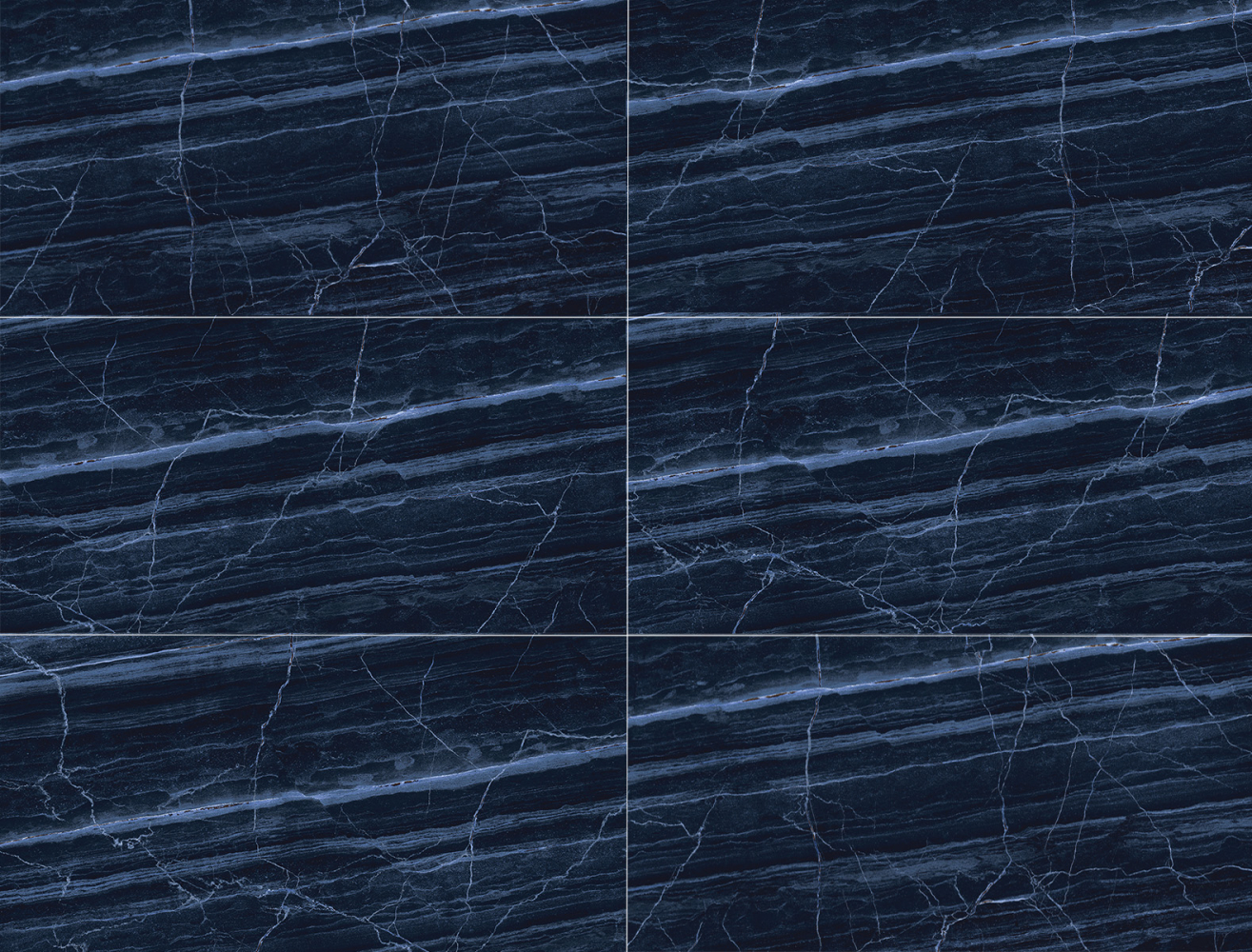 Фото Керамогранит Staro Palacio Hazel Cobalto High Gloss 60x120 см крупным планом — купить в Краснодаре в салоне МАКСАНН
