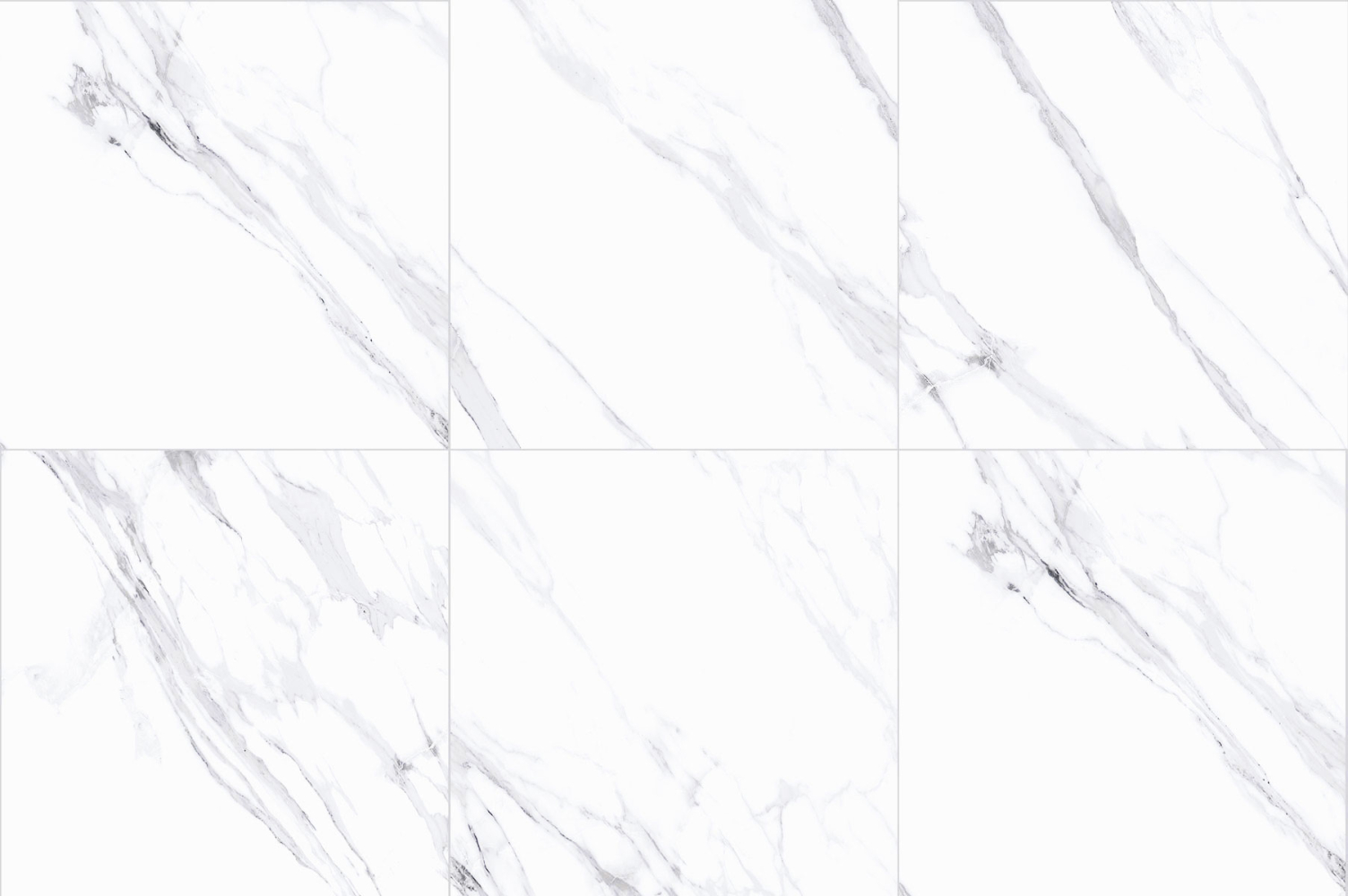 Фото Керамогранит Staro Silk Statuario Calipso Matt 60x60 см крупным планом — купить в Краснодаре в салоне МАКСАНН