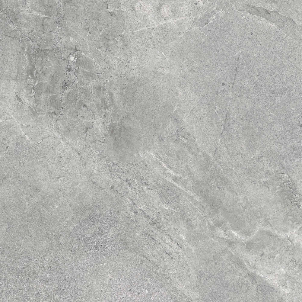 Фото Керамогранит Ametis by Estima Kailas KA01 Grey Rettificato 80x80 см крупным планом — купить в Краснодаре в салоне МАКСАНН