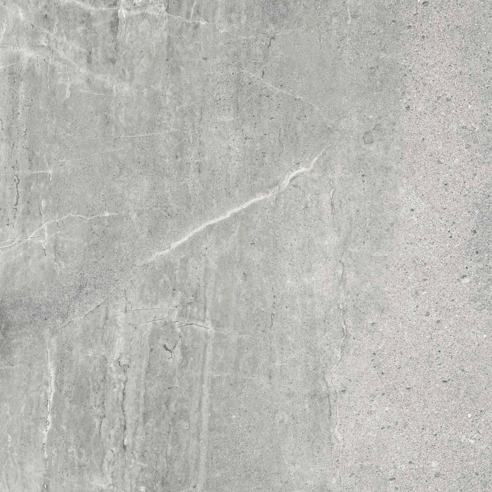 Фото Керамогранит Ametis by Estima Kailas KA01 Grey Rettificato 80x80 см крупным планом — купить в Краснодаре в салоне МАКСАНН