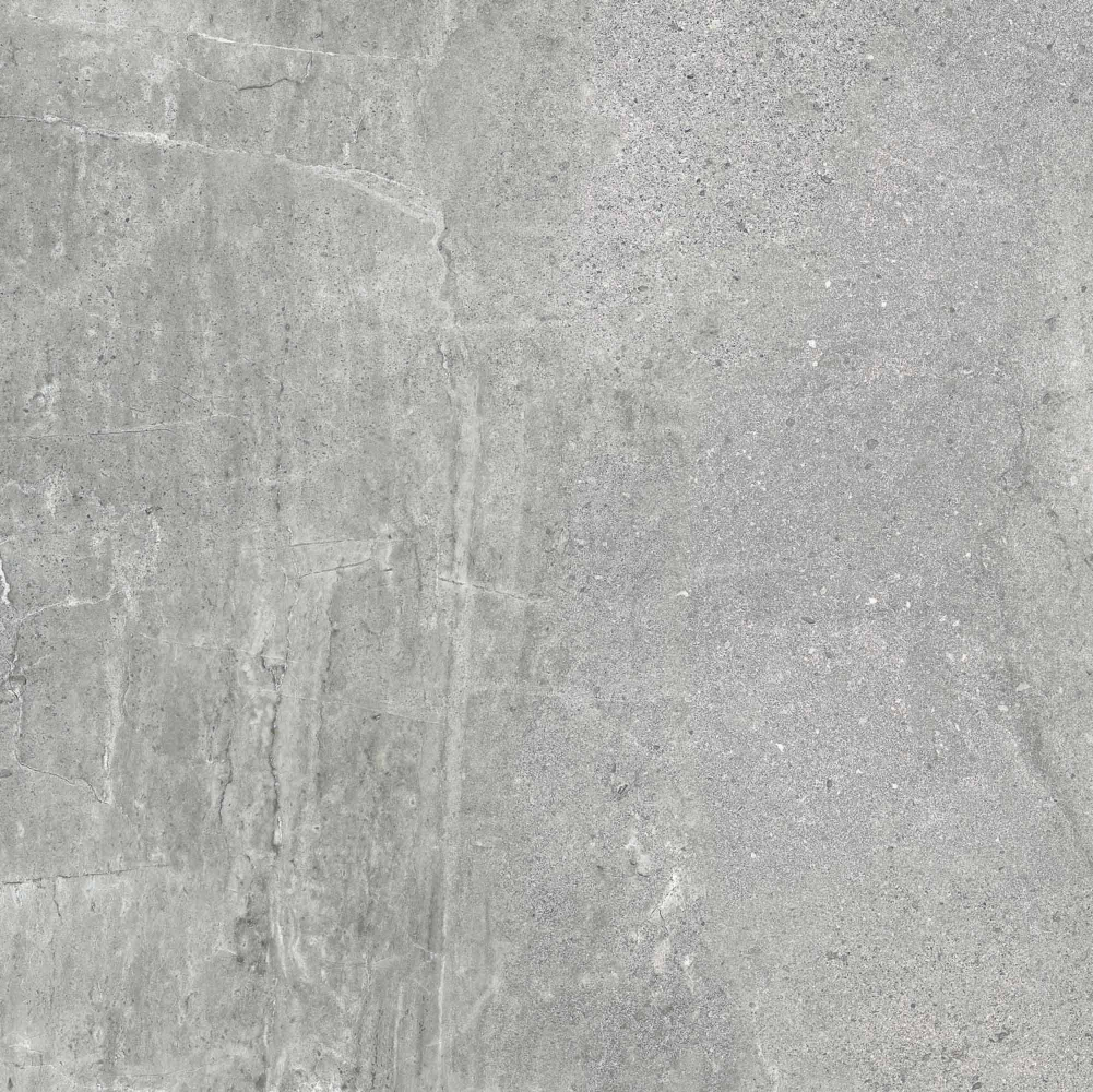 Фото Керамогранит Ametis by Estima Kailas KA01 Grey Rettificato 80x80 см крупным планом — купить в Краснодаре в салоне МАКСАНН