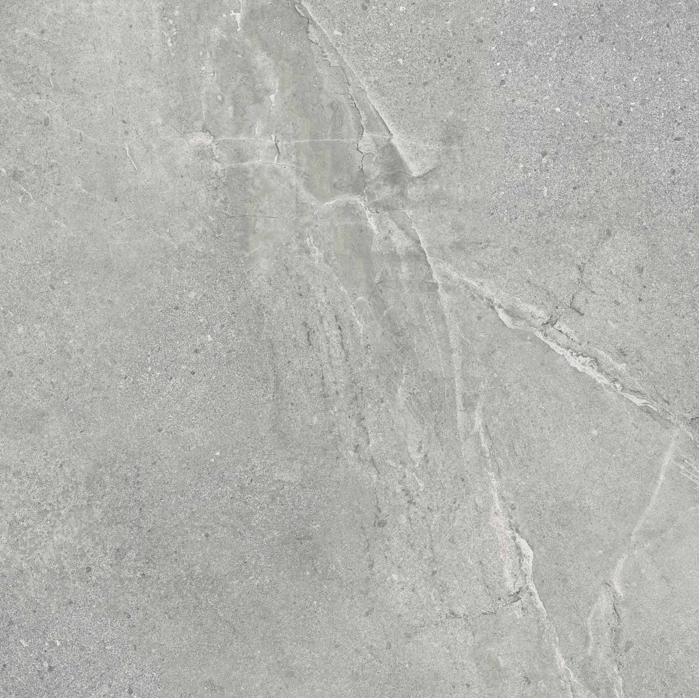 Фото Керамогранит Ametis by Estima Kailas KA01 Grey Rettificato 80x80 см крупным планом — купить в Краснодаре в салоне МАКСАНН