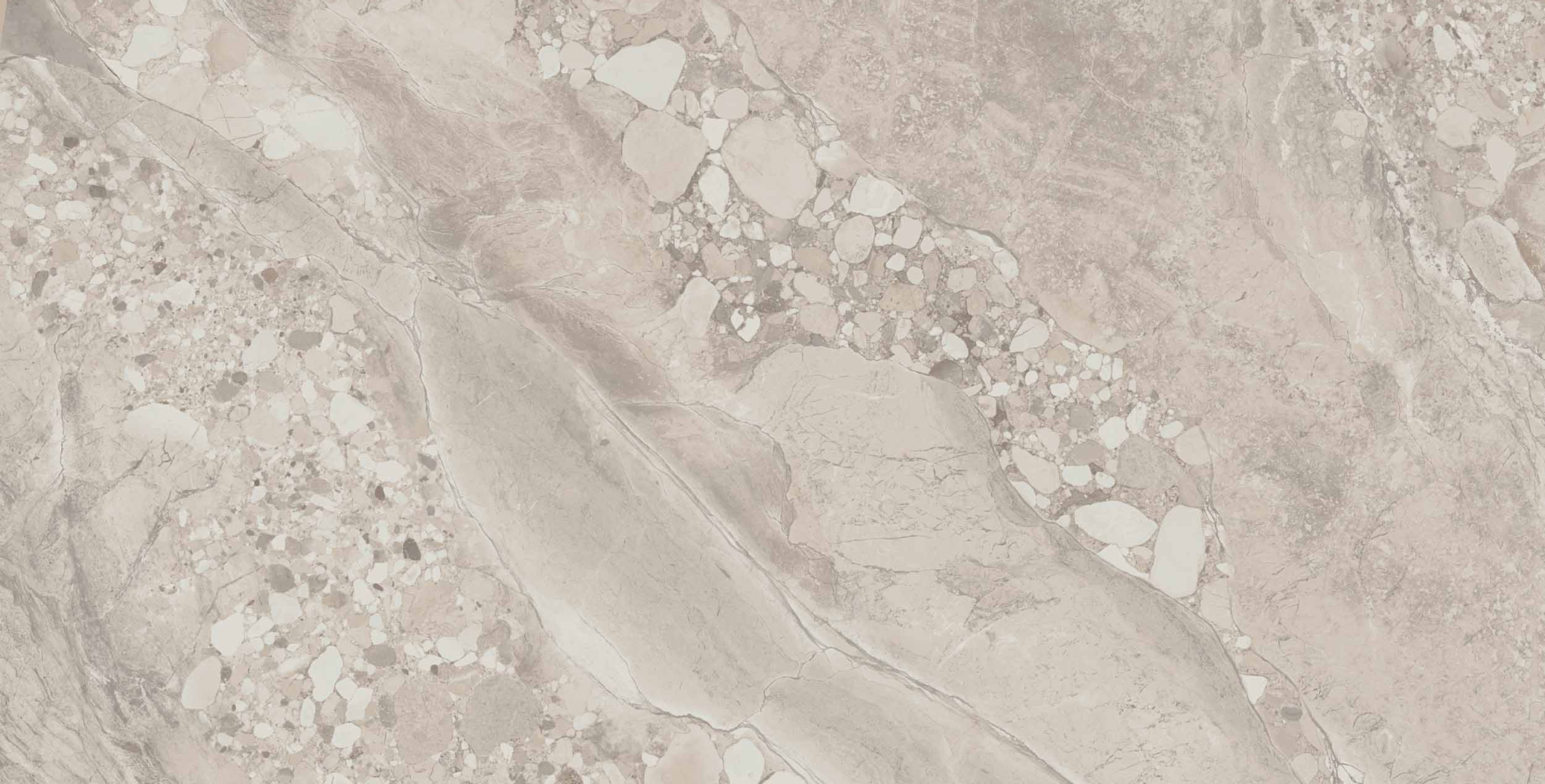 Фото Керамогранит Ametis by Estima OM01 Oceanmist Light Grey Lux 60x120 см крупным планом — купить в Краснодаре в салоне МАКСАНН