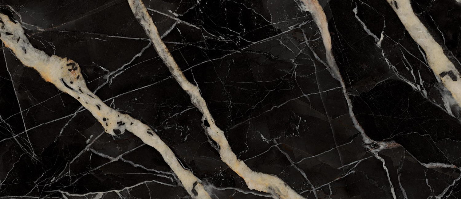 Керамогранит Gardenia Orchidea La Marmoteca Golden Carbon Lux 120x280 см