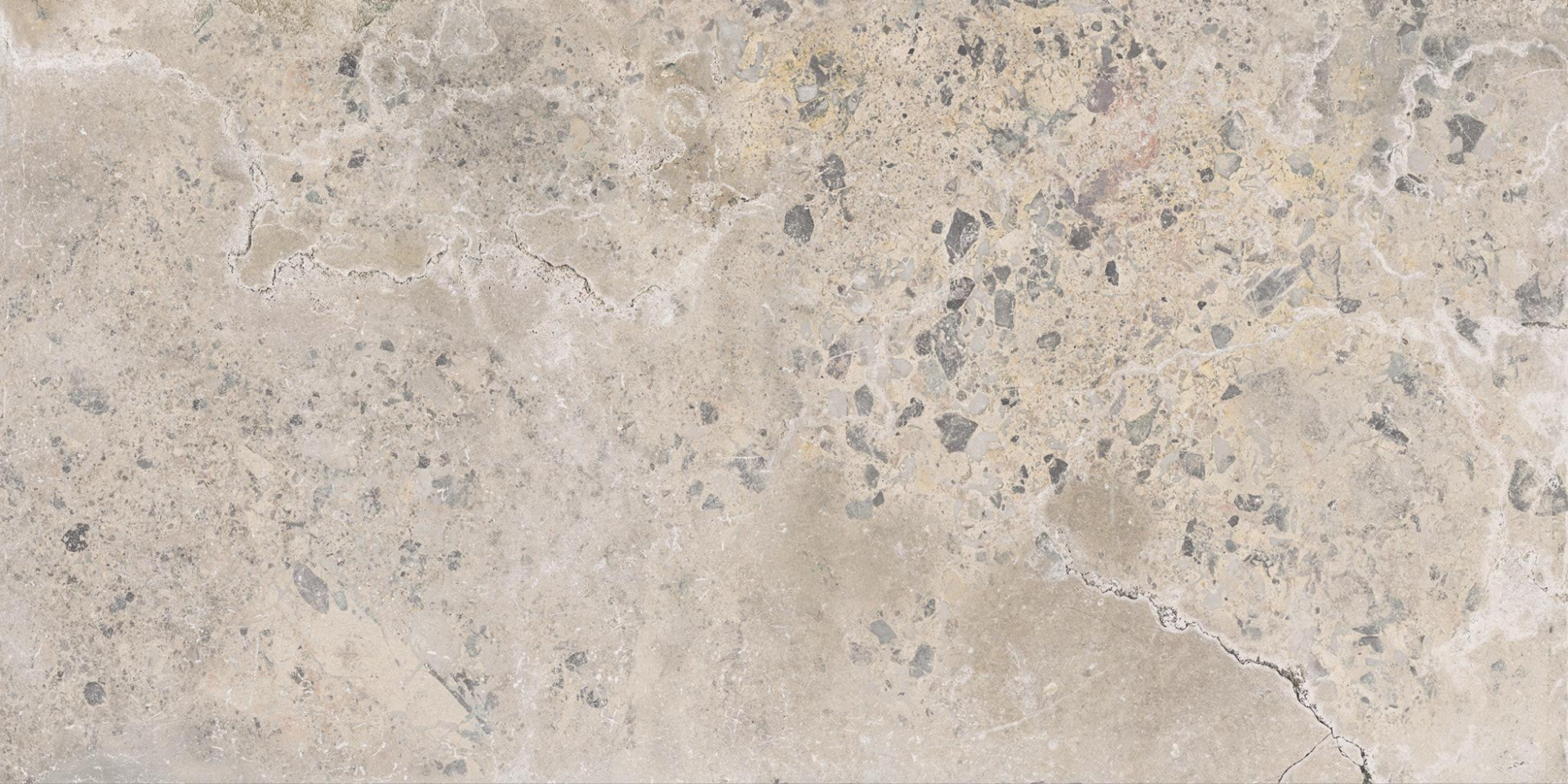 Фото Керамогранит ABK Ceramiche Pietra Viva Ivory Ant 60x120 см крупным планом — купить в Краснодаре в салоне МАКСАНН
