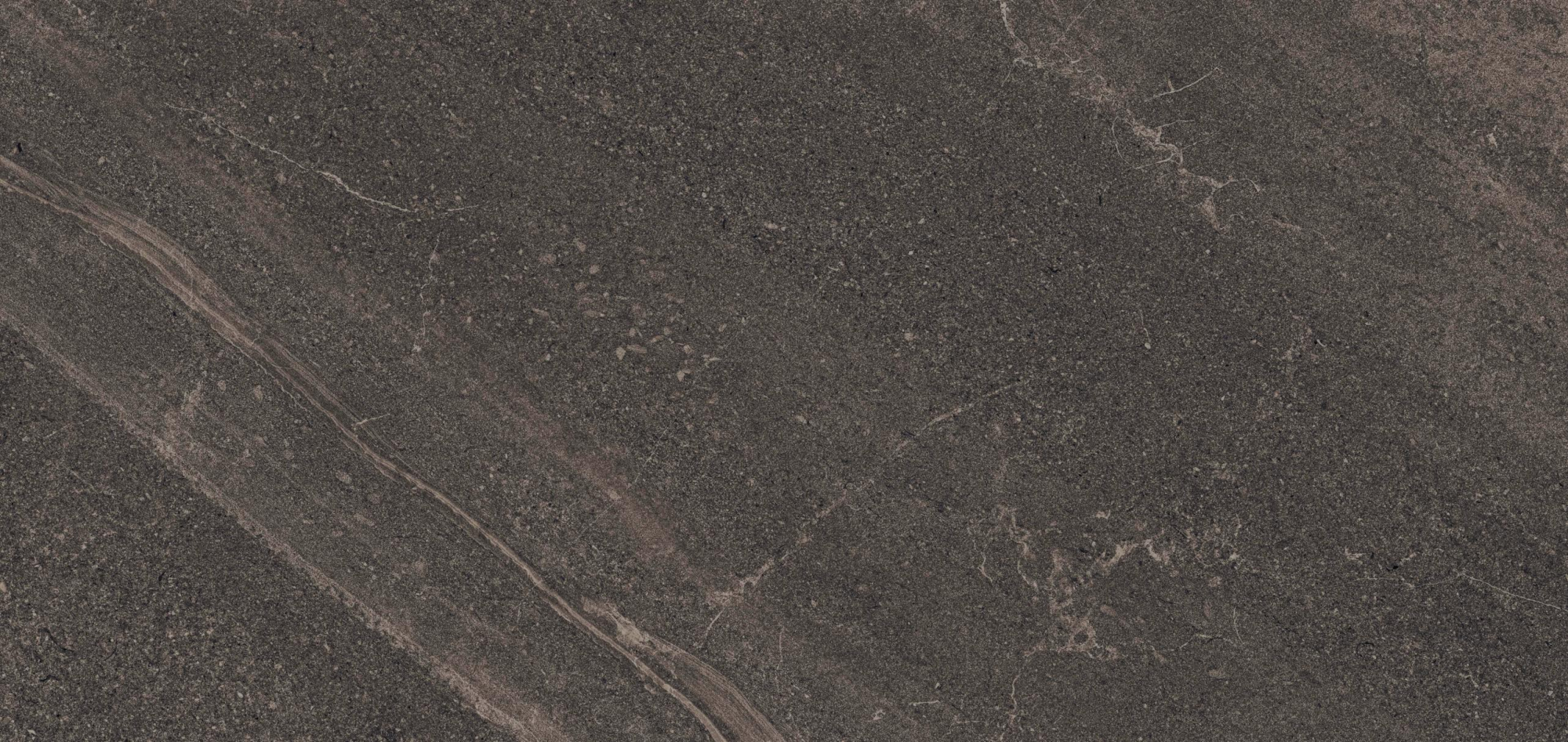 Фото Керамогранит Estima GB03 Gabbro Anthracite Rettificato 80x160 см  крупным планом — купить в Краснодаре в салоне МАКСАНН