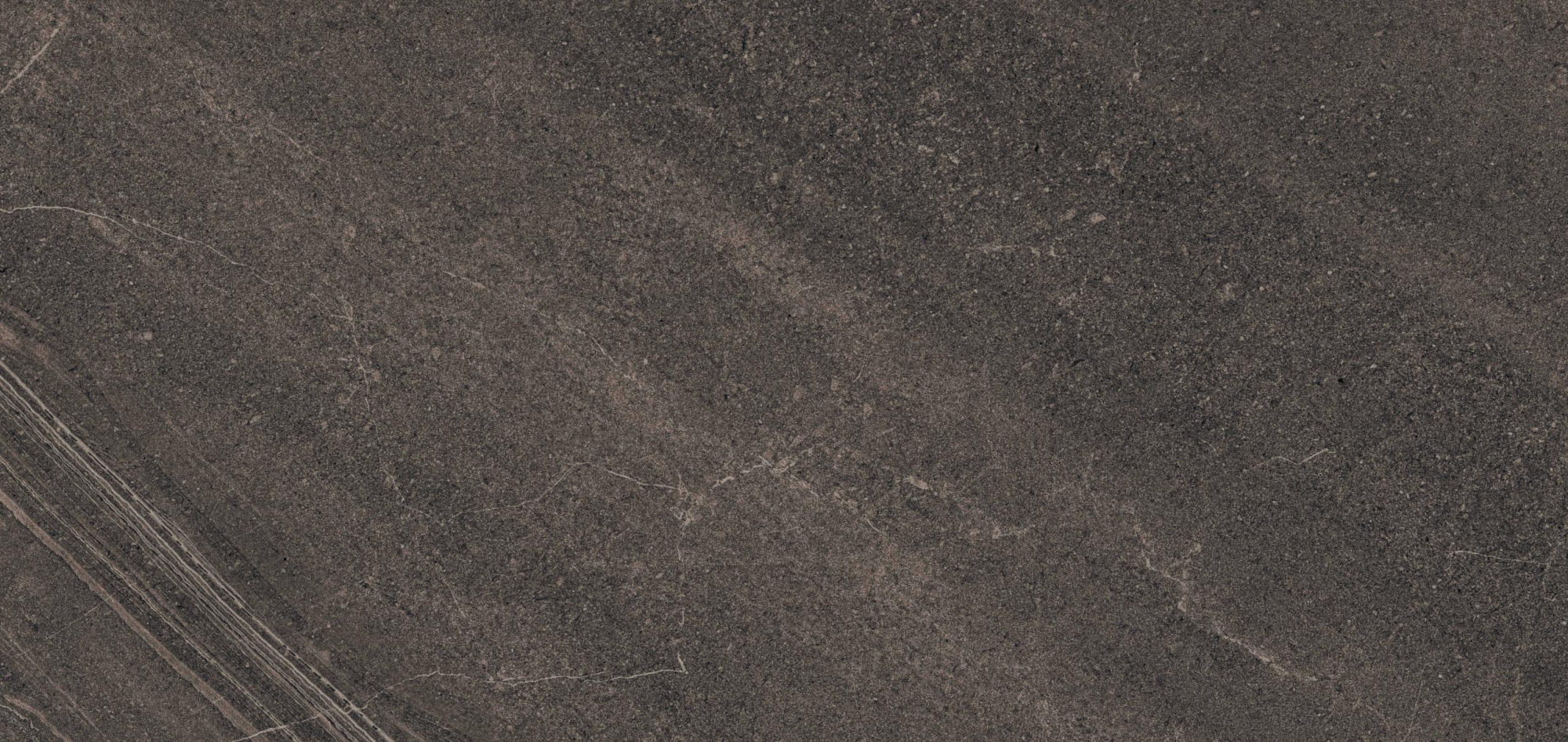 Фото Керамогранит Estima GB03 Gabbro Anthracite Rettificato 80x160 см  крупным планом — купить в Краснодаре в салоне МАКСАНН
