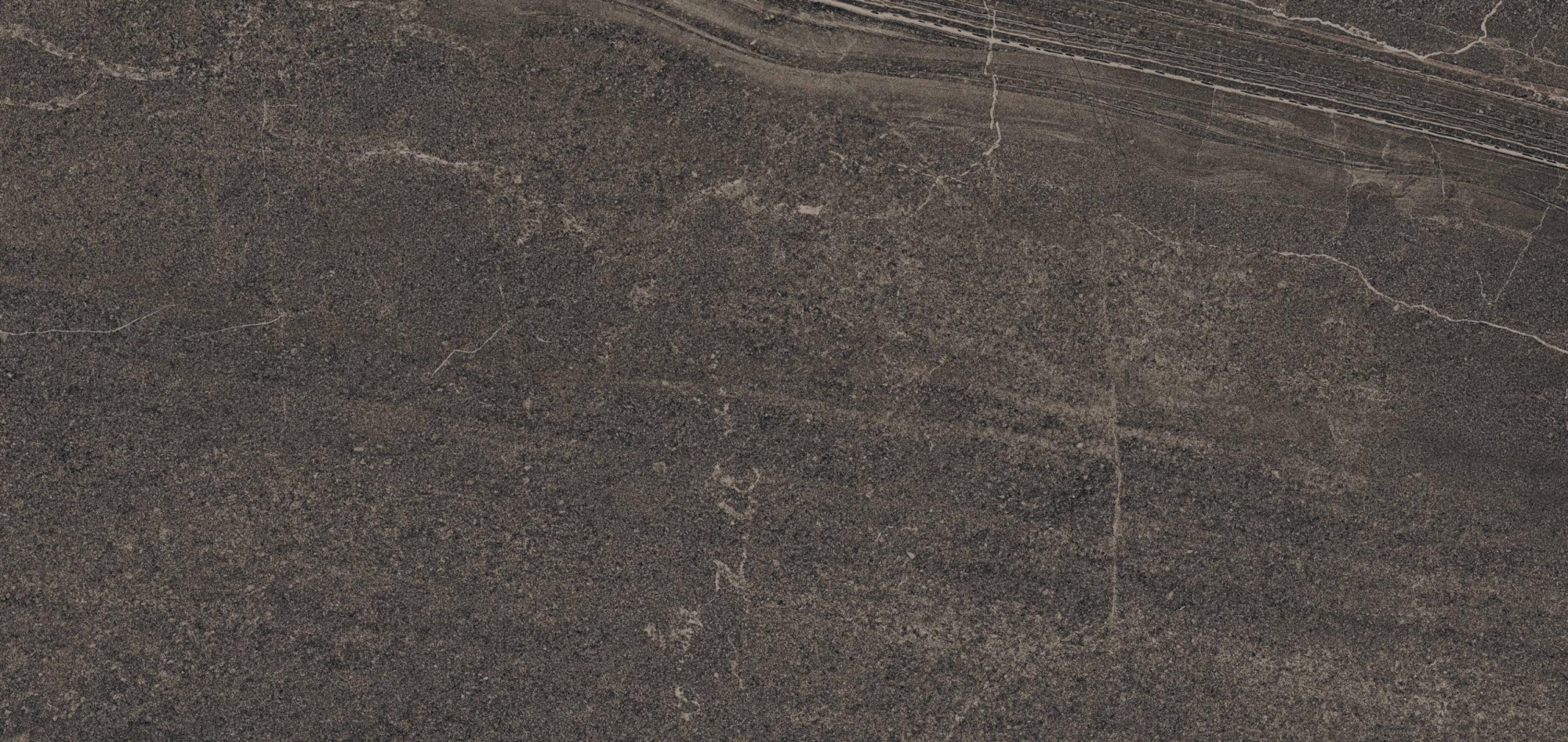 Керамогранит Estima GB03 Gabbro Anthracite Rettificato 80x160 см 