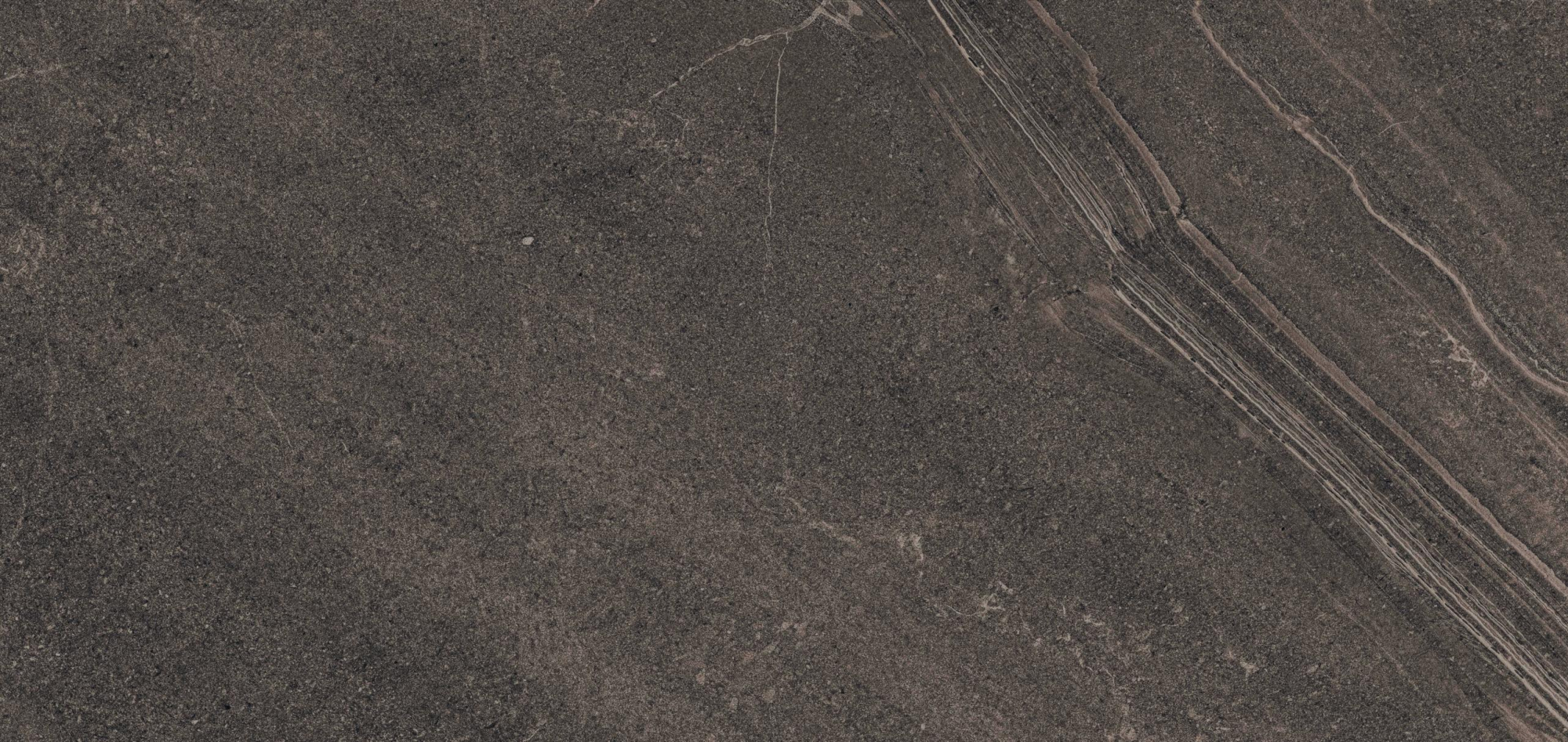 Керамогранит Estima GB03 Gabbro Anthracite Rettificato 80x160 см 