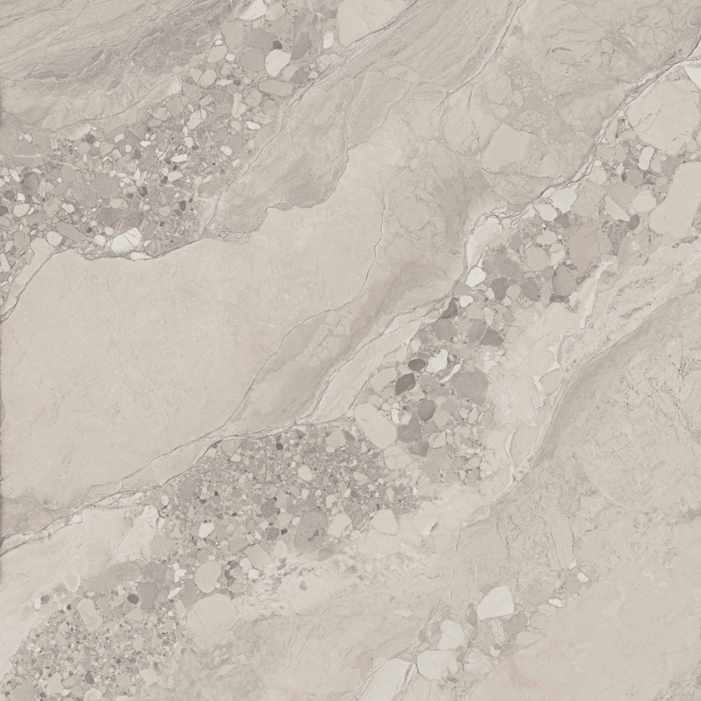 Фото Керамогранит Ametis by Estima OM01 Oceanmist Light Grey 80x80 см крупным планом — купить в Краснодаре в салоне МАКСАНН