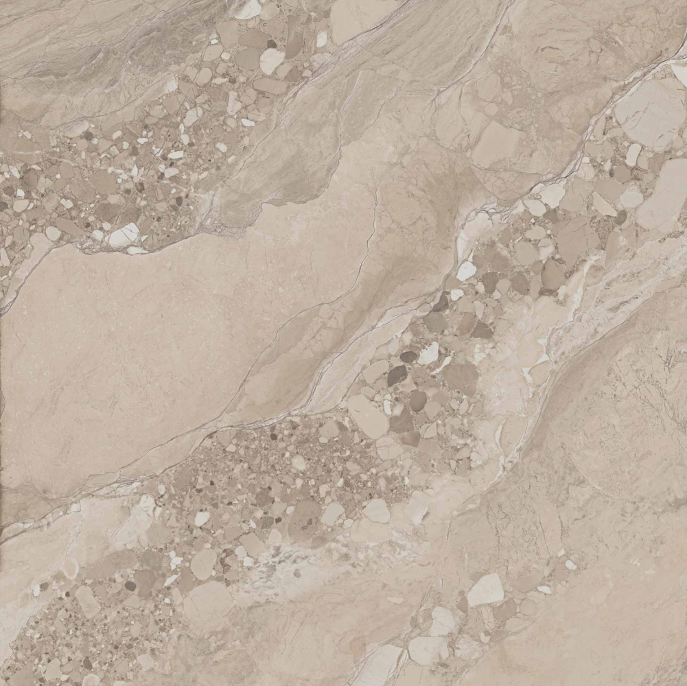 Фото Керамогранит Ametis by Estima OM02 Oceanmist Beige 80x80 см крупным планом — купить в Краснодаре в салоне МАКСАНН