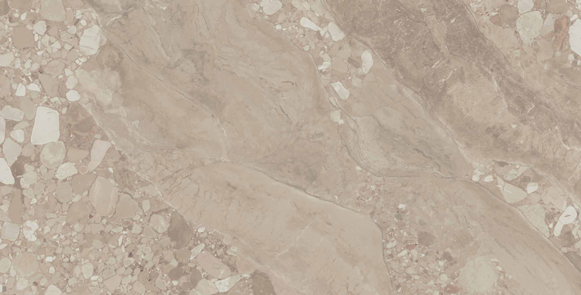 Фото Керамогранит Ametis by Estima OM02 Oceanmist Beige Lux 60x120 см крупным планом — купить в Краснодаре в салоне МАКСАНН