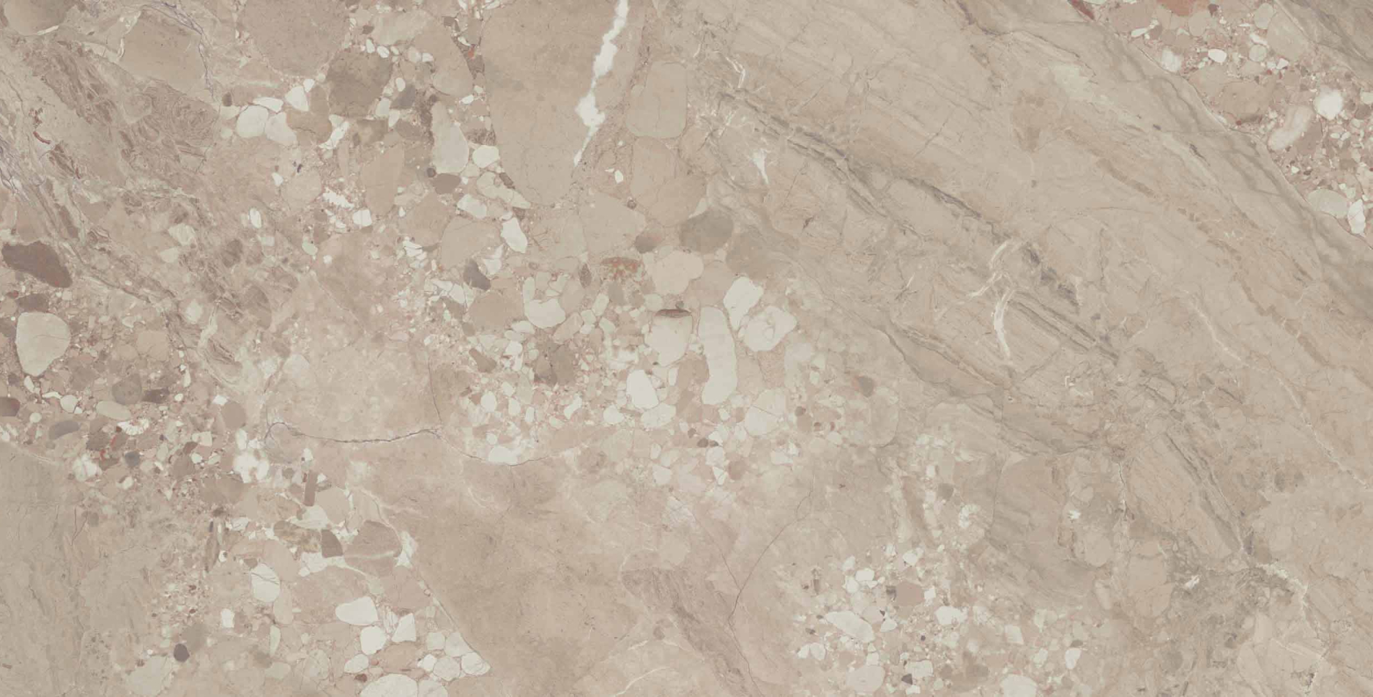 Фото Керамогранит Ametis by Estima OM02 Oceanmist Beige Lux 60x120 см крупным планом — купить в Краснодаре в салоне МАКСАНН