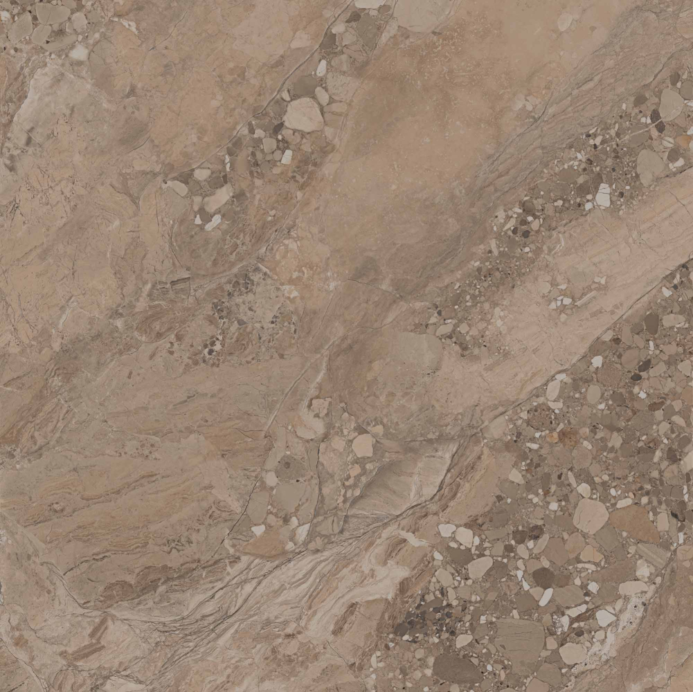 Керамогранит Ametis by Estima OM03 Oceanmist Brown 80x80 см