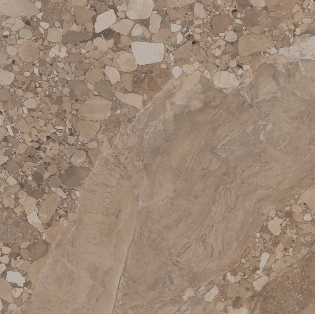Фото Керамогранит Ametis by Estima OM03 Oceanmist Brown 80x80 см крупным планом — купить в Краснодаре в салоне МАКСАНН