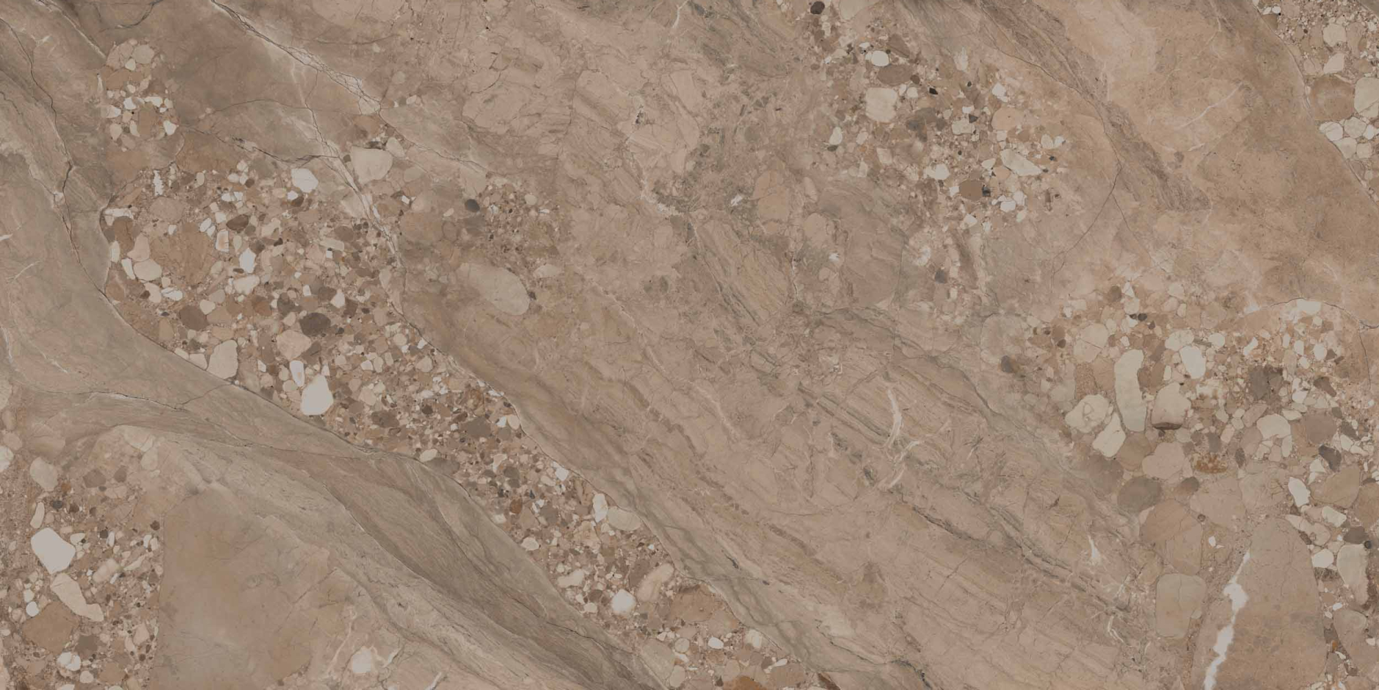 Керамогранит Ametis by Estima OM03 Oceanmist Brown 80x160 см