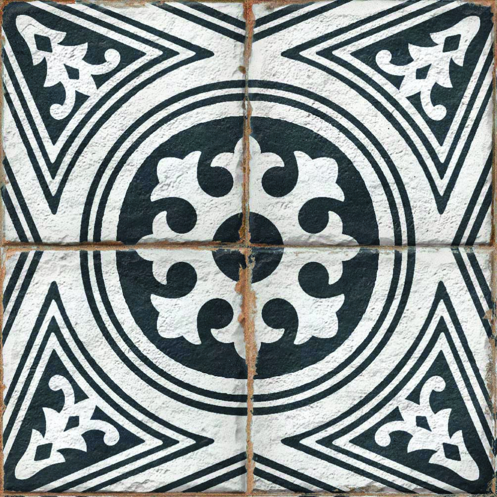 Керамогранит Ennface Pattern Morocco Aqua Matt 20x20 см