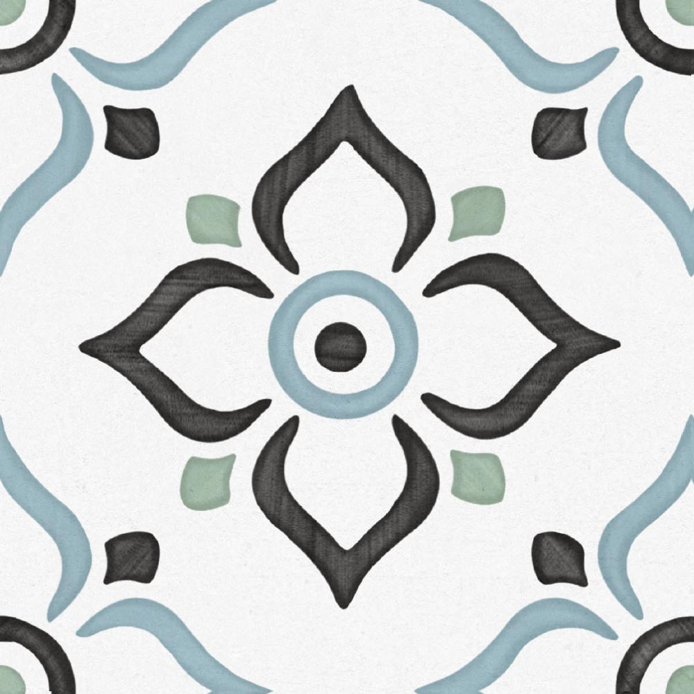 Керамогранит Ennface Pattern Ponza Garden Matt 20x20 см