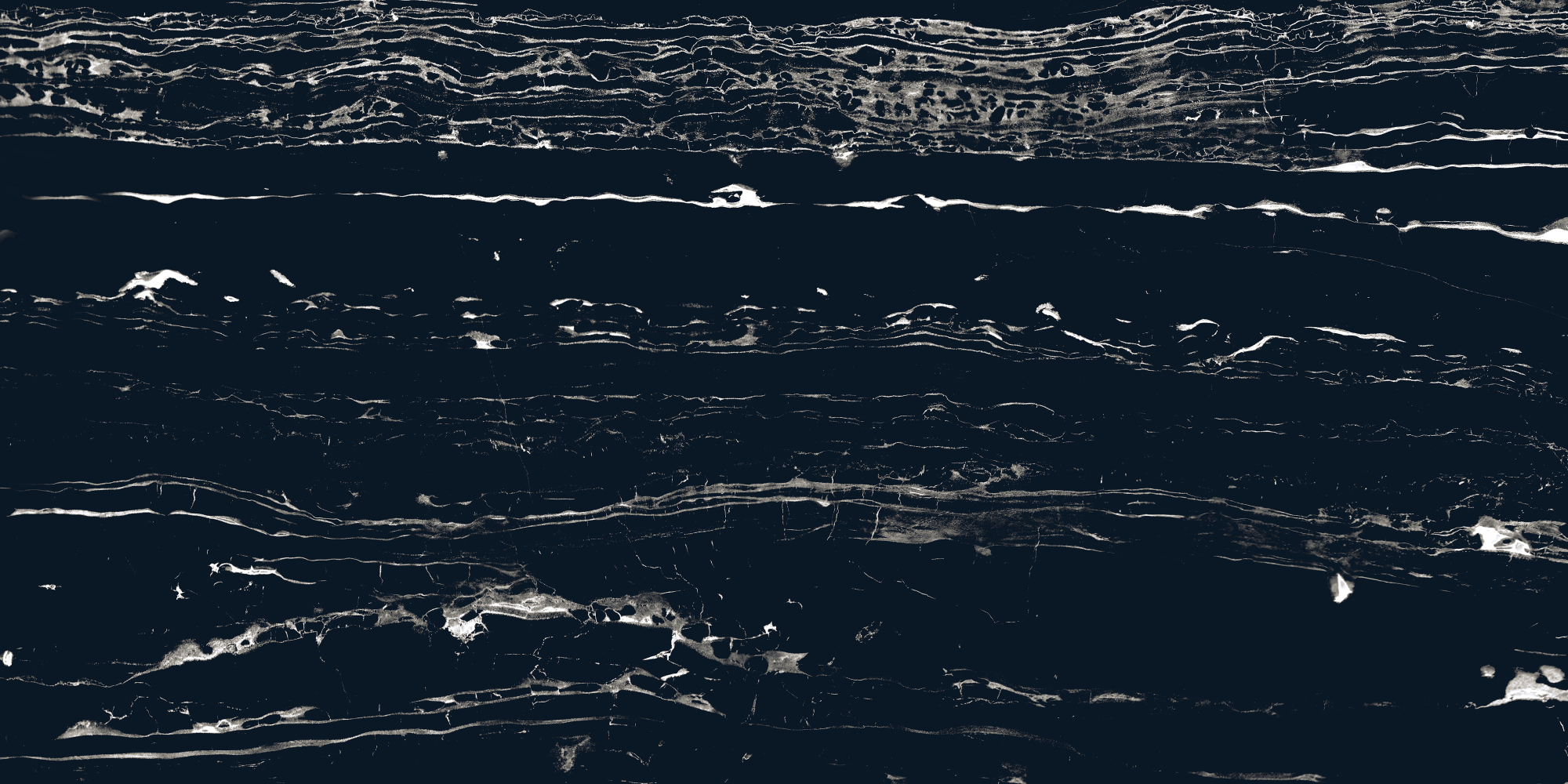 Керамогранит Ennface Large Black Marquina Matt 80x160 см