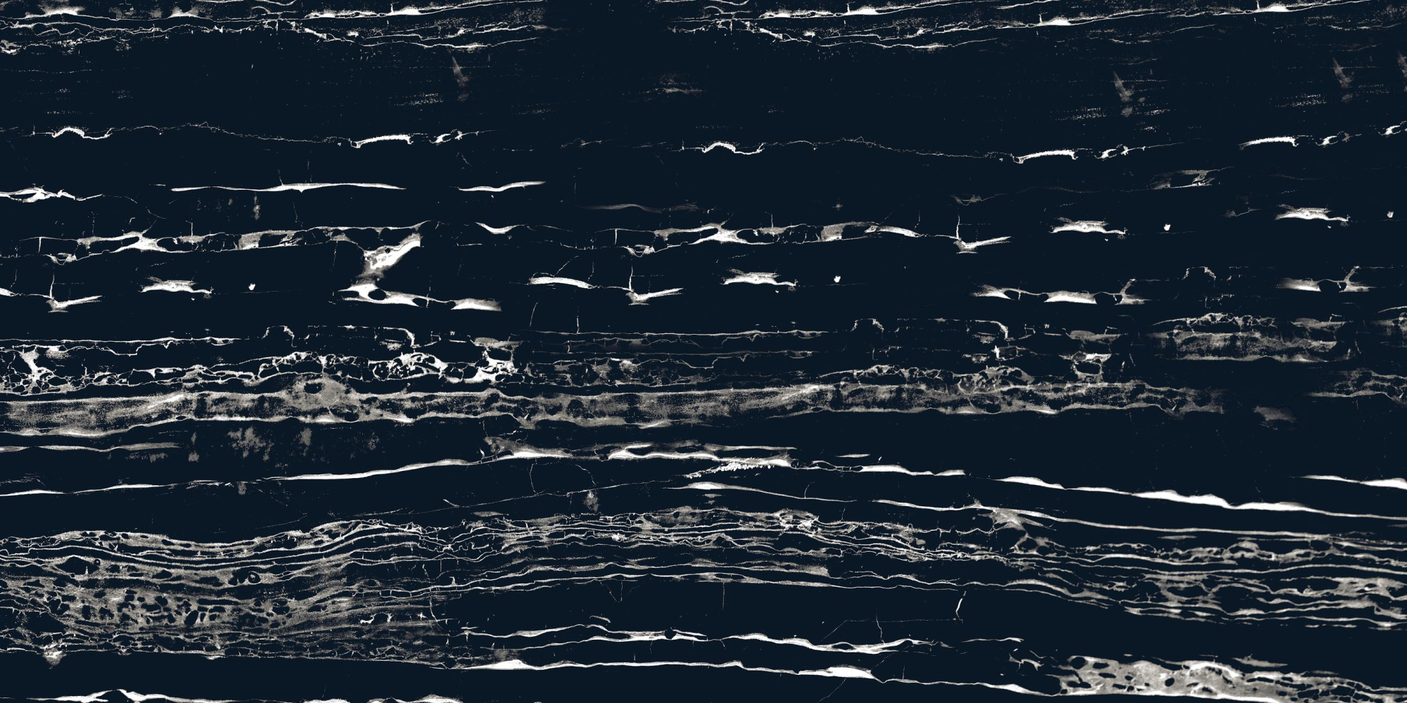 Керамогранит Ennface Large Black Marquina Matt 80x160 см