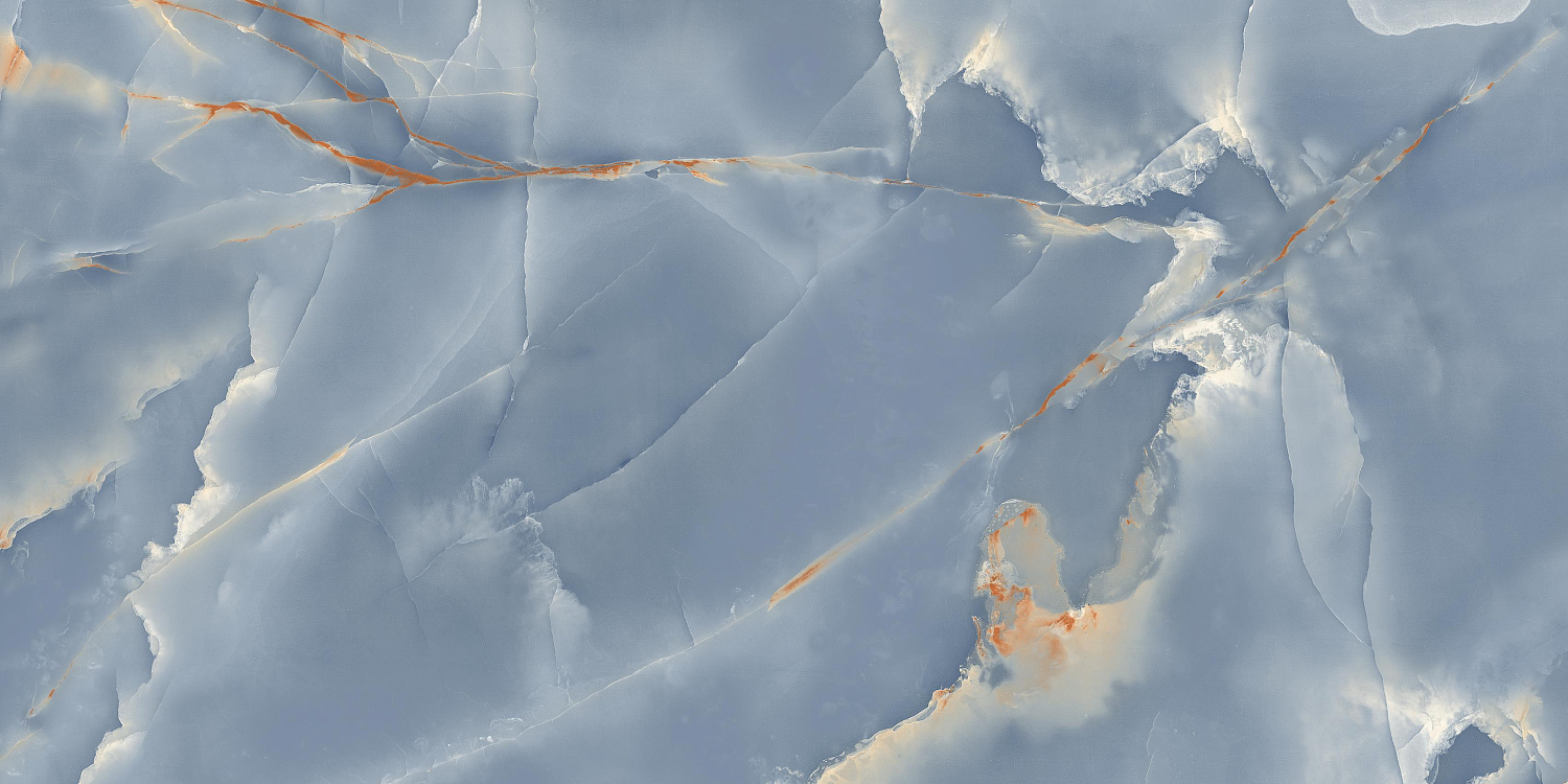 Керамогранит Ennface Large Royal Onyx Azul Matt 80x160 см