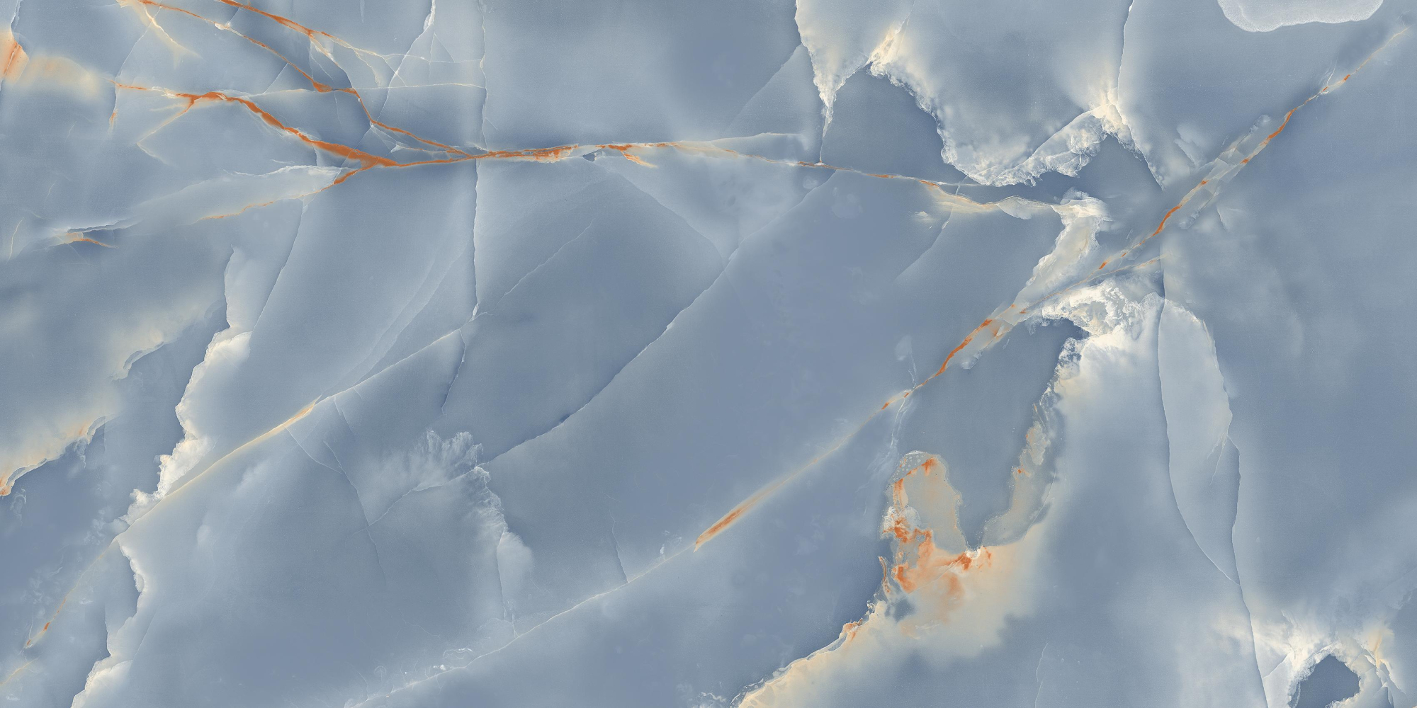 Керамогранит Ennface Large Royal Onyx Azul Matt 80x160 см