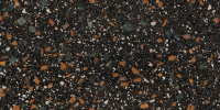 Керамогранит Ennface Large Terrazzo Black Matt 80x160 см