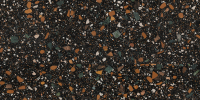 Керамогранит Ennface Large Terrazzo Black Matt 80x160 см