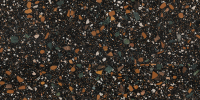 Керамогранит Ennface Large Terrazzo Black Matt 80x160 см