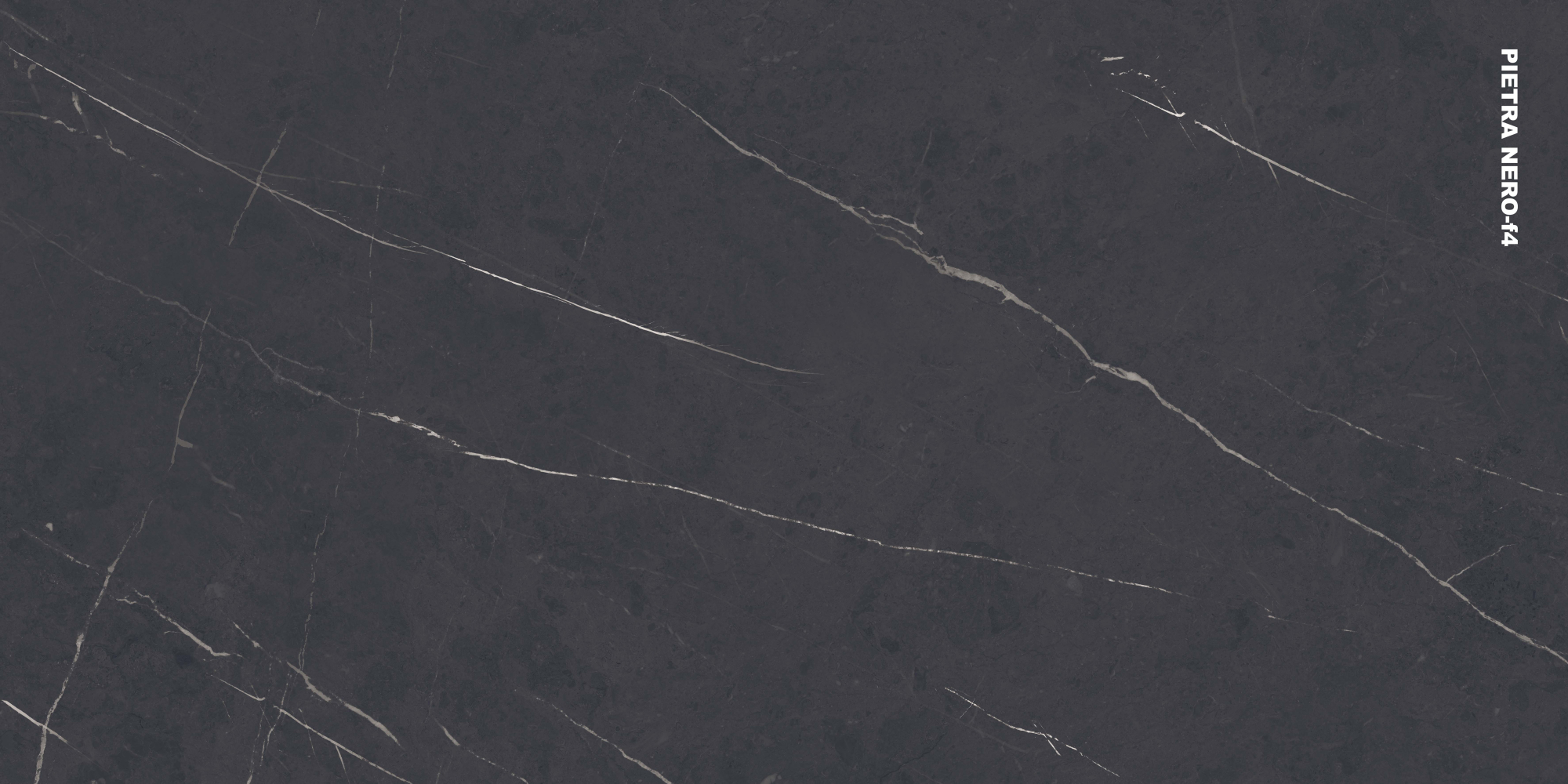 Фото Керамогранит Ennface Large Pietra Nero Matt 80x160 см крупным планом — купить в Краснодаре в салоне МАКСАНН