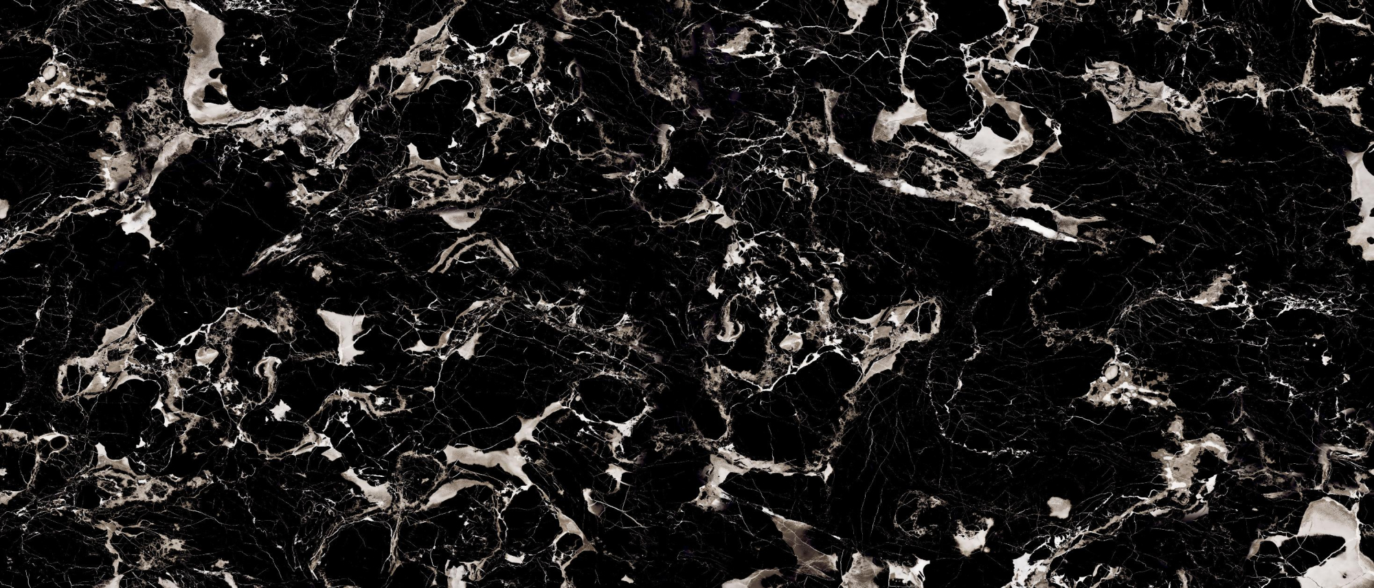 Фото Керамогранит Ennface Large Portoro Black Full Lappato 120х280 см крупным планом — купить в Краснодаре в салоне МАКСАНН