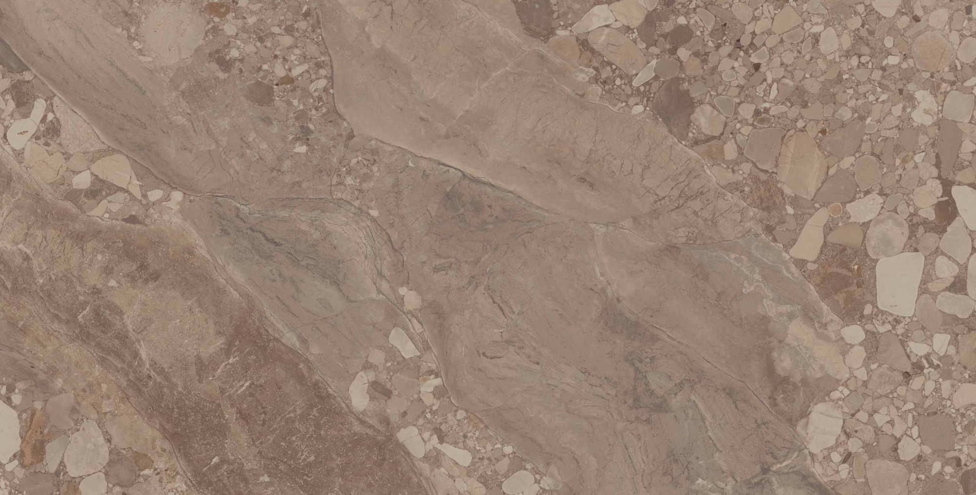 Керамогранит Ametis by Estima OM03 Oceanmist Brown Lux 60x120 см