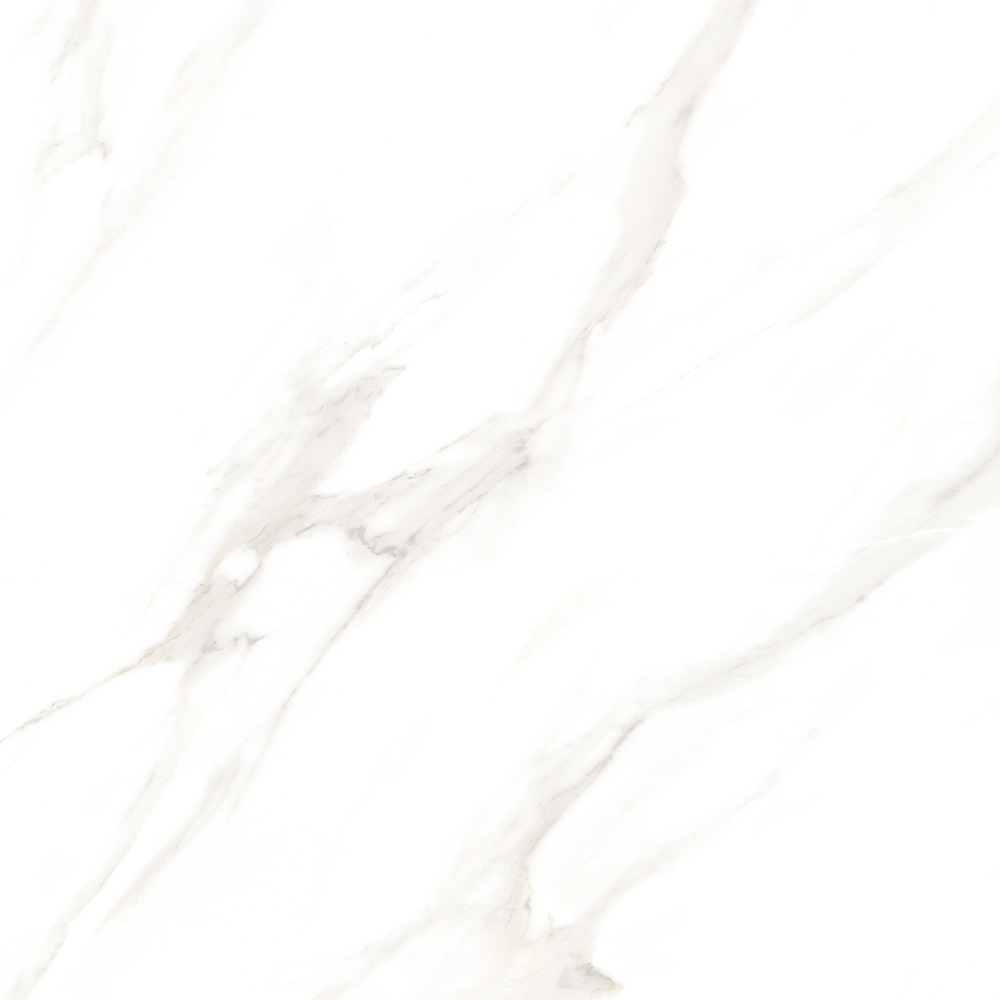 Фото Керамогранит Eternal Carrara Pearl Glossy 60x60 см крупным планом — купить в Краснодаре в салоне МАКСАНН