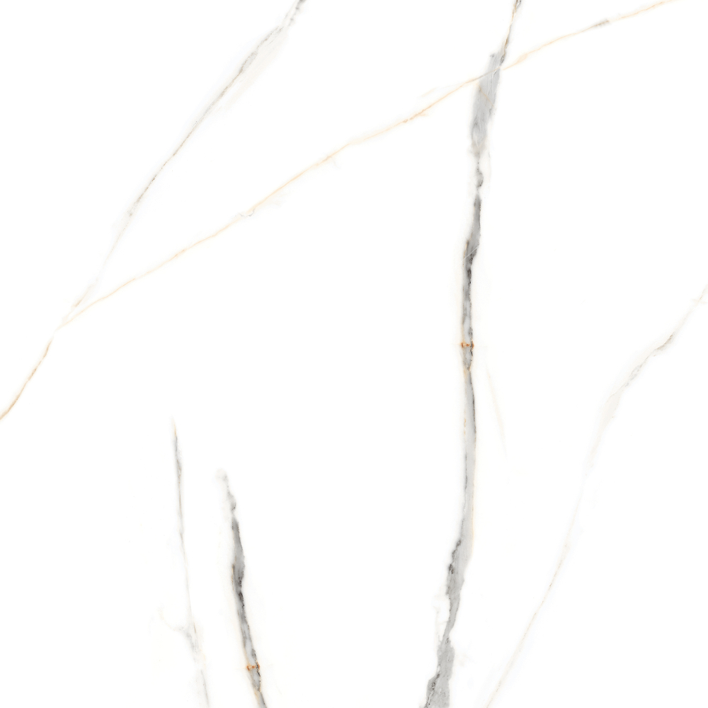 Фото Керамогранит Eternal Statuario Rock Glossy 60x60 см крупным планом — купить в Краснодаре в салоне МАКСАНН