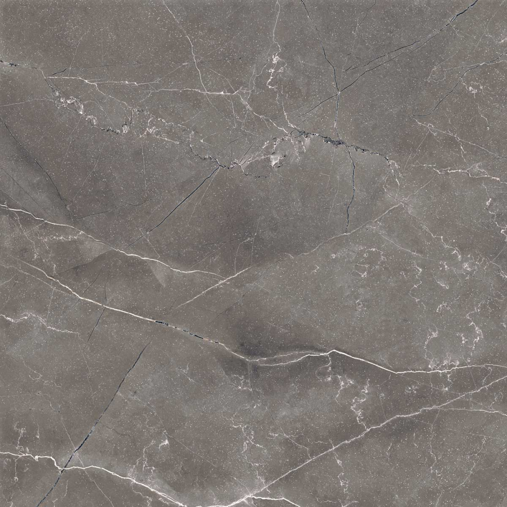 Фото Керамогранит Arcadia Ceramica Full Polished Pulpis Nero 60х60 см крупным планом — купить в Краснодаре в салоне МАКСАНН
