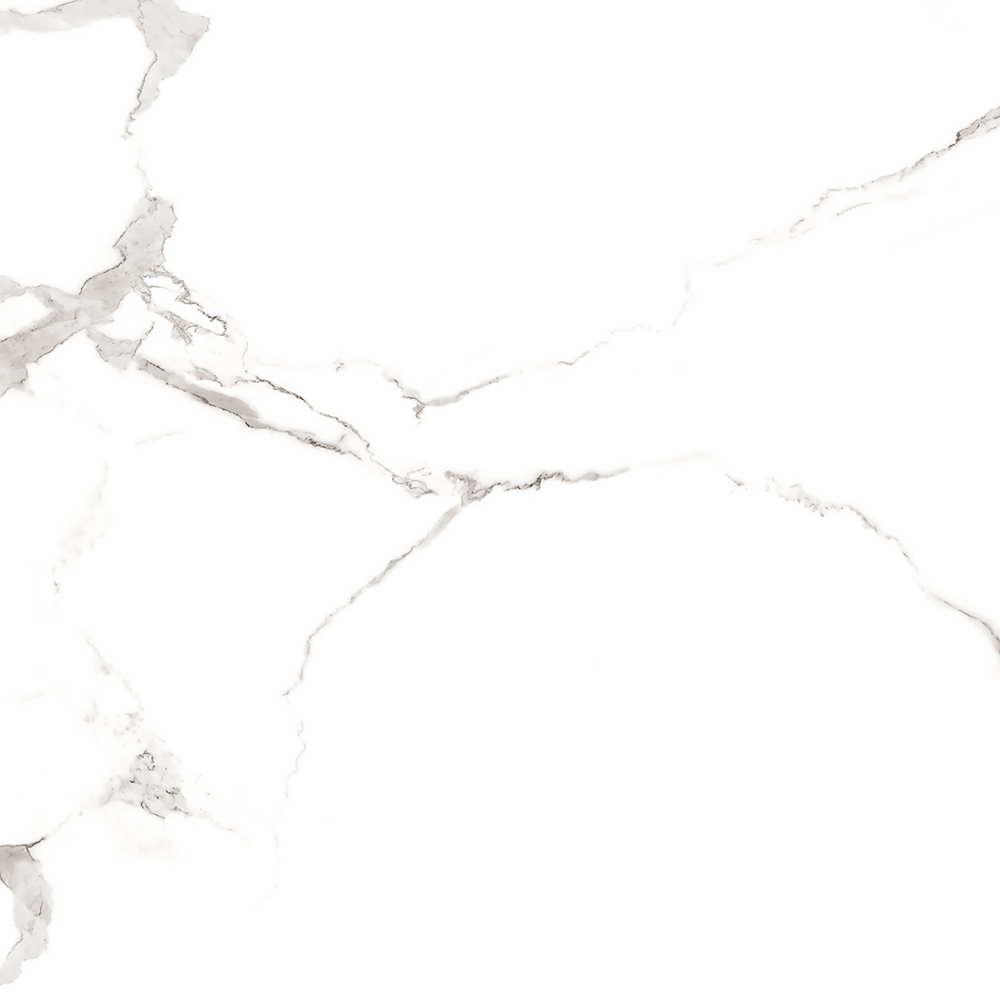 Фото Керамогранит Arcadia Ceramica Full Polished Statuario Mires 60х60 см крупным планом — купить в Краснодаре в салоне МАКСАНН