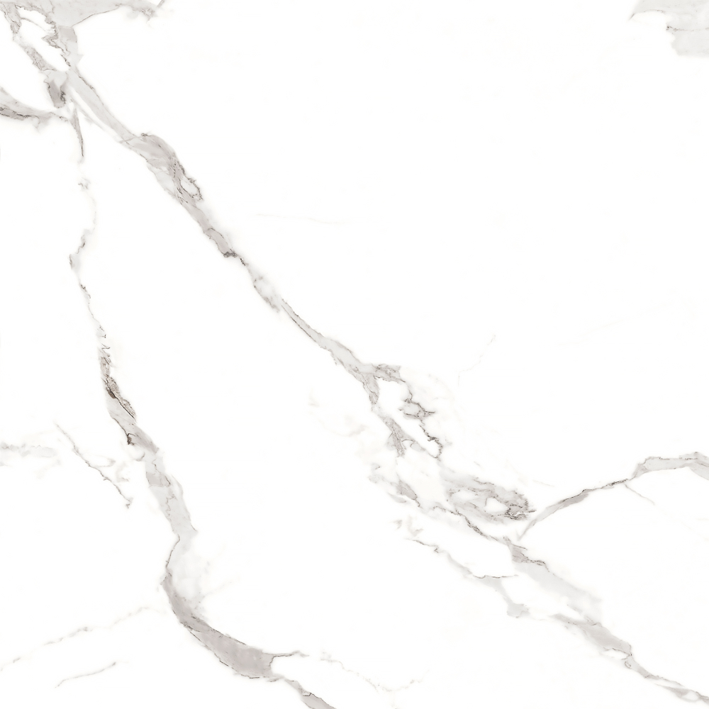 Фото Керамогранит Arcadia Ceramica Full Polished Statuario Mires 60х60 см крупным планом — купить в Краснодаре в салоне МАКСАНН
