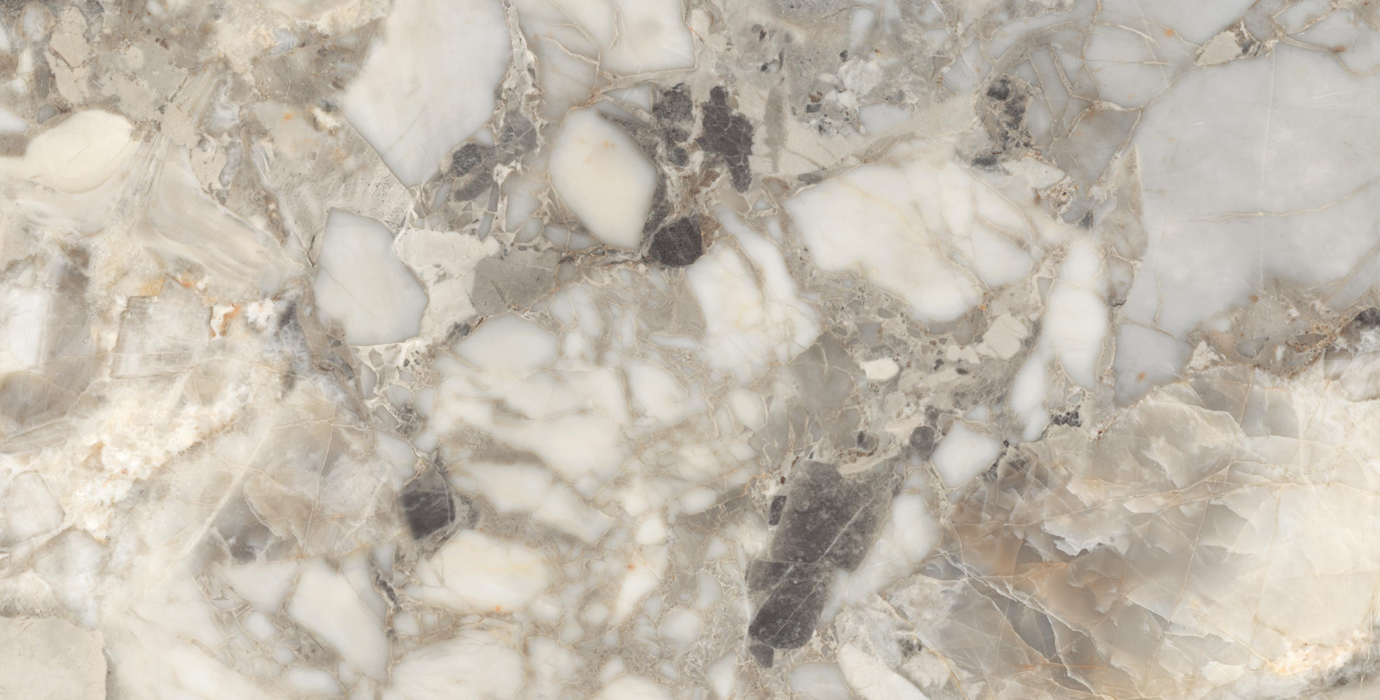 Фото Керамогранит Arcadia Ceramica Full Polished Aragonite White 60х120 см крупным планом — купить в Краснодаре в салоне МАКСАНН