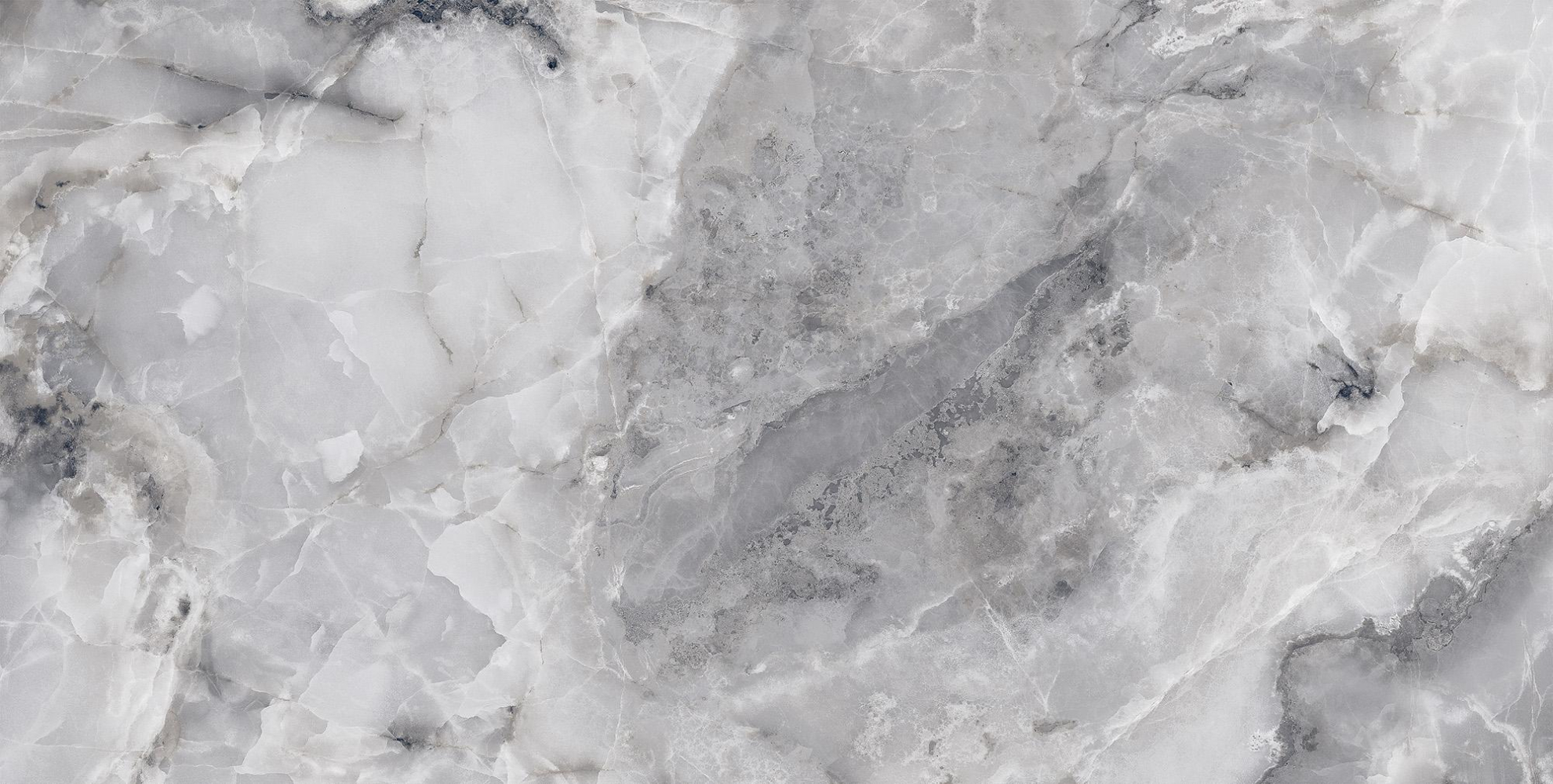 Фото Керамогранит Arcadia Ceramica Full Polished Imvisible Onyx Grey 60х120 см крупным планом — купить в Краснодаре в салоне МАКСАНН