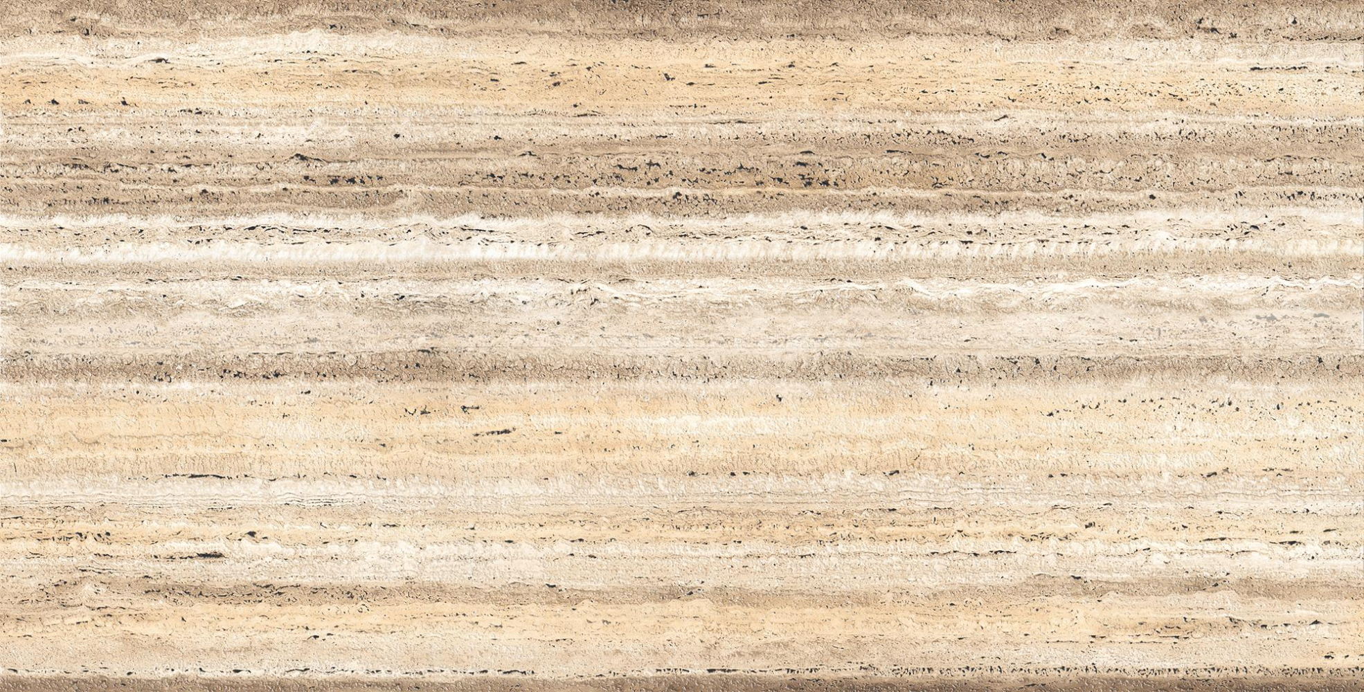 Керамогранит Creanza Shape Glue Art Rock Travertino Beige 60х120 см
