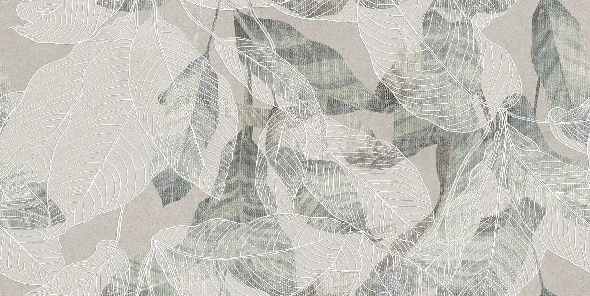 Керамогранит Creanza Shape Glue Art Crayon Grey Decor 60х120 см