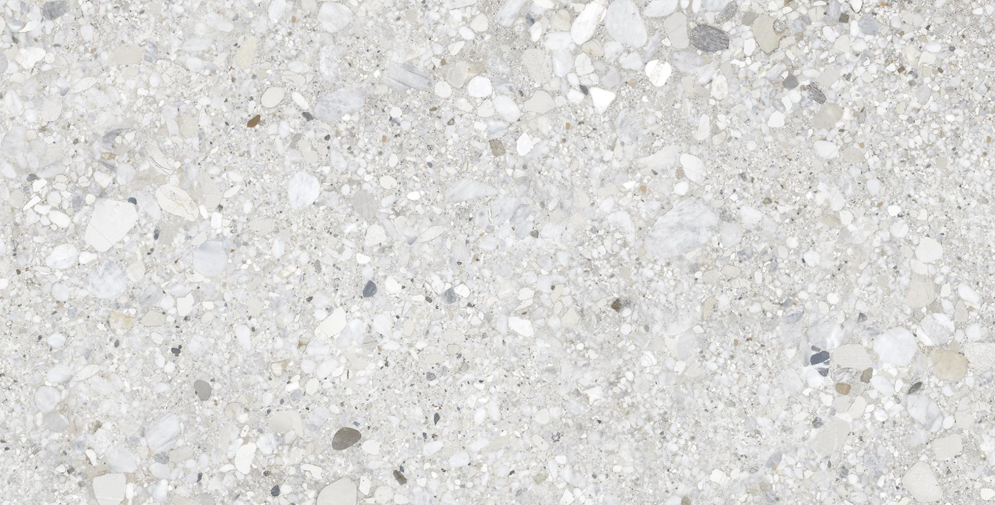 Фото Керамогранит Creanza Solido Gliato Terrazzo 60х120 см крупным планом — купить в Краснодаре в салоне МАКСАНН