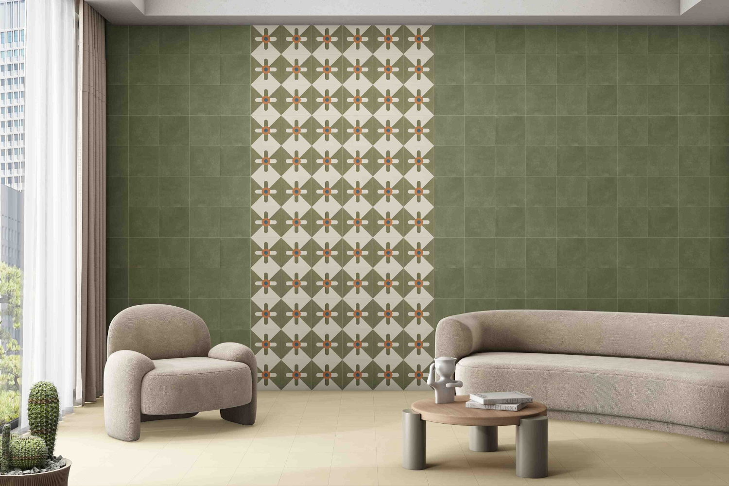 Фото Керамогранит Ennface Pattern Levels Timber Matt 20x20 см крупным планом — купить в Краснодаре в салоне МАКСАНН