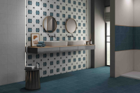 Керамогранит Ennface Pattern Compass Snow Matt 20x20 см