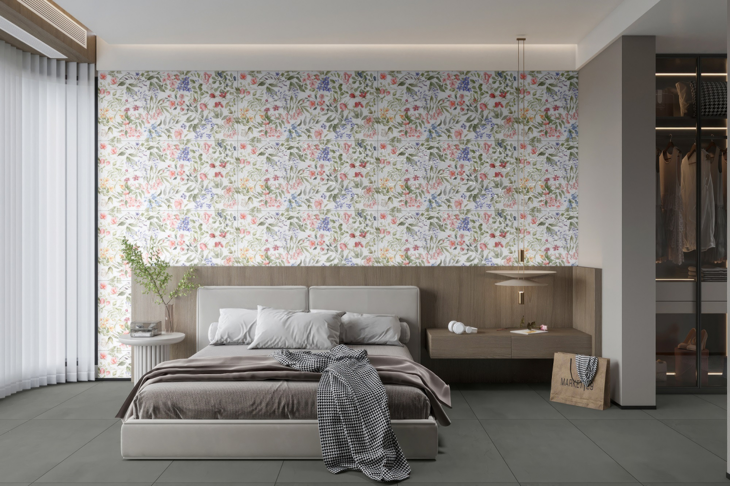 Фото Декор Ennface Floristry Fragrance Glu 60x120 см крупным планом — купить в Краснодаре в салоне МАКСАНН