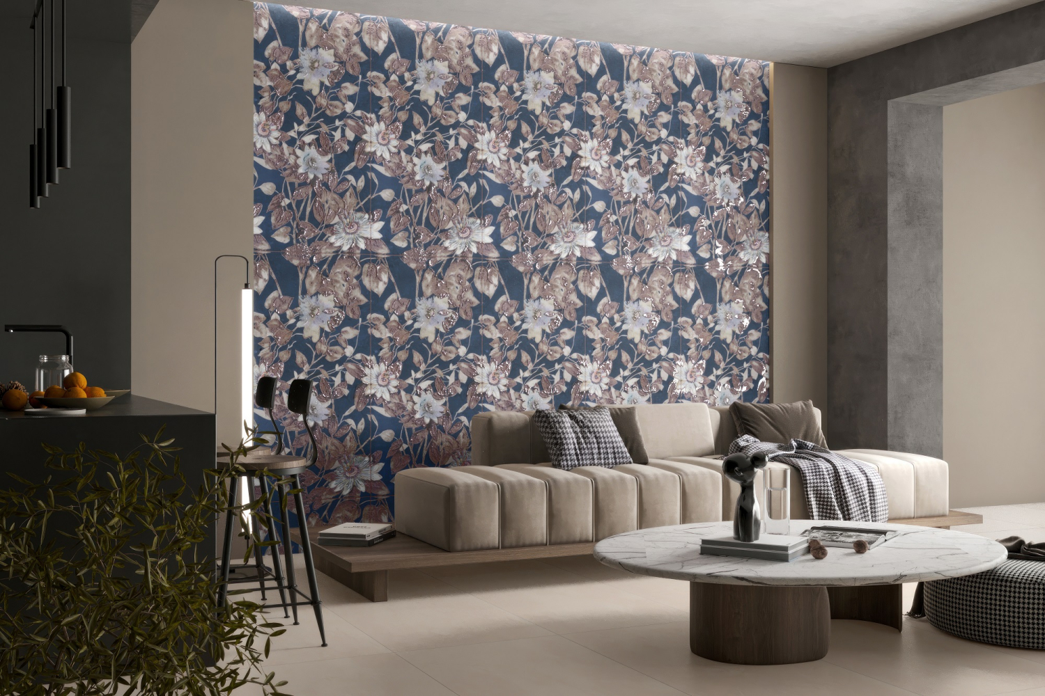 Фото Декор Ennface Floristry Kawachi Glu 60x120 см крупным планом — купить в Краснодаре в салоне МАКСАНН