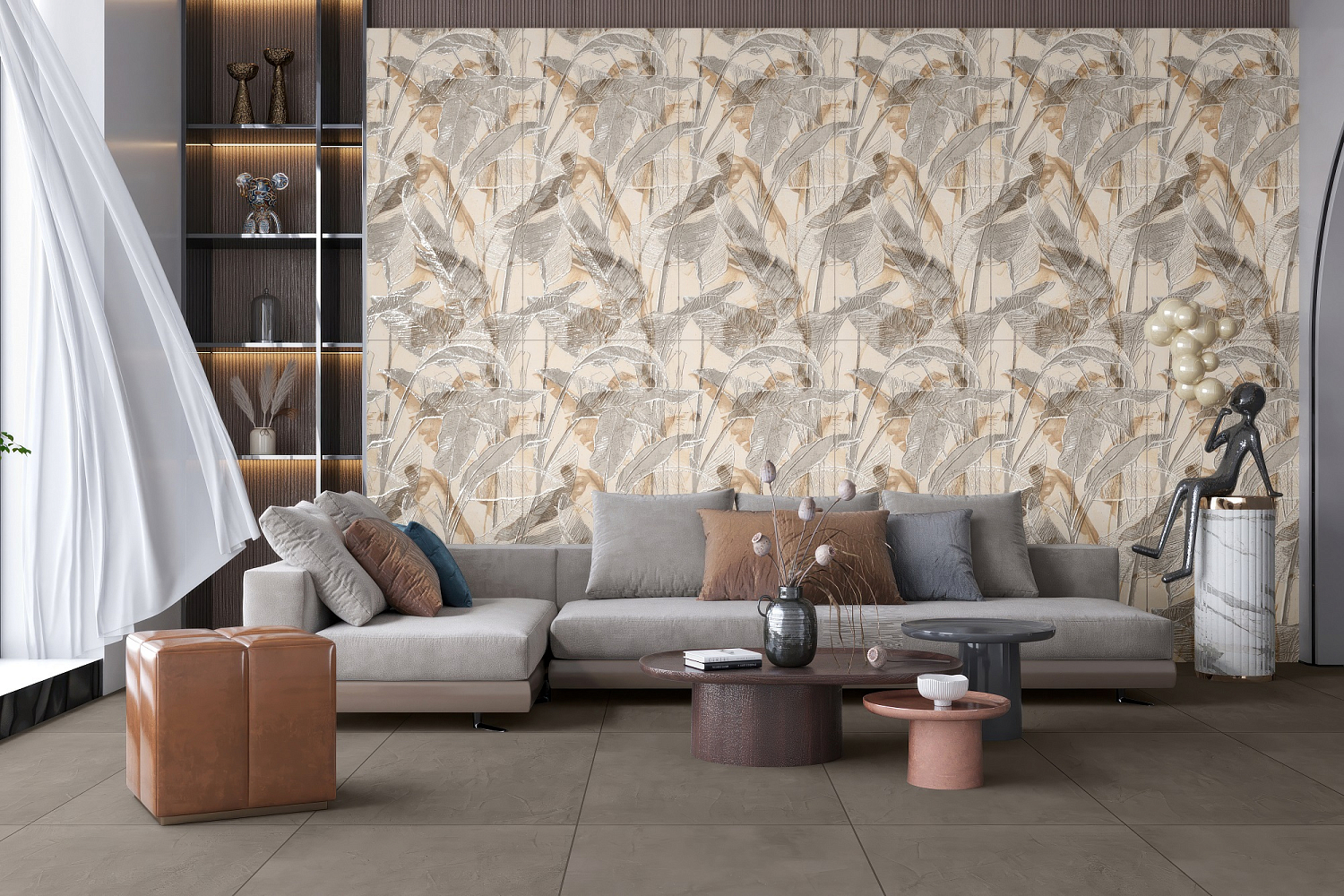 Декор Ennface Floristry Martinique Glu 60x120 см