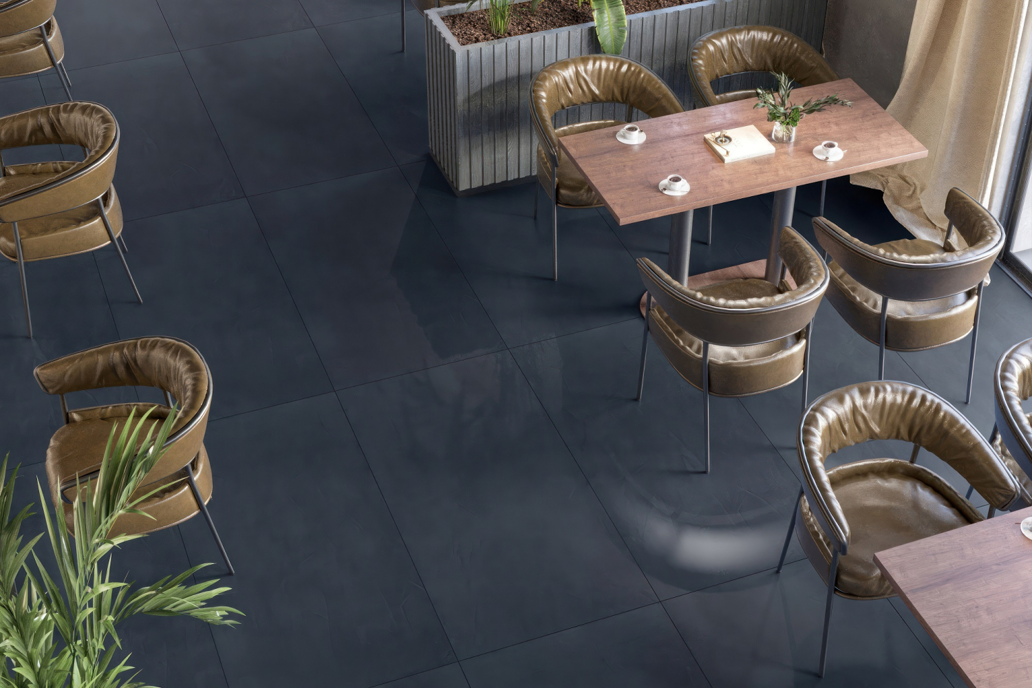 Фото Керамогранит Ennface Monocolor Artcolor Aquamarine Digi Matt 60x120 см крупным планом — купить в Краснодаре в салоне МАКСАНН