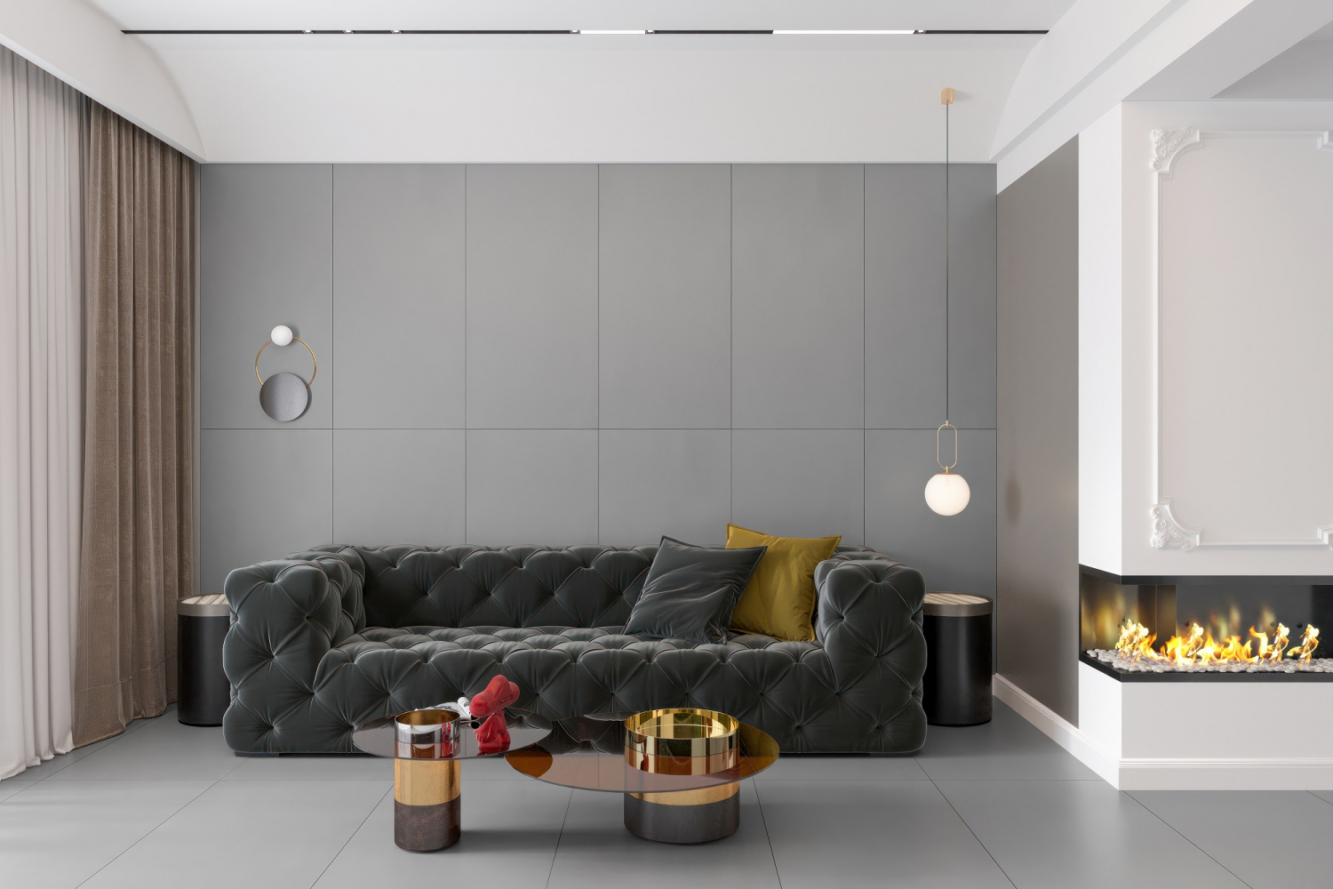 Фото Керамогранит Ennface Monocolor Artcolor Stainless Digi Matt 60x120 см крупным планом — купить в Краснодаре в салоне МАКСАНН